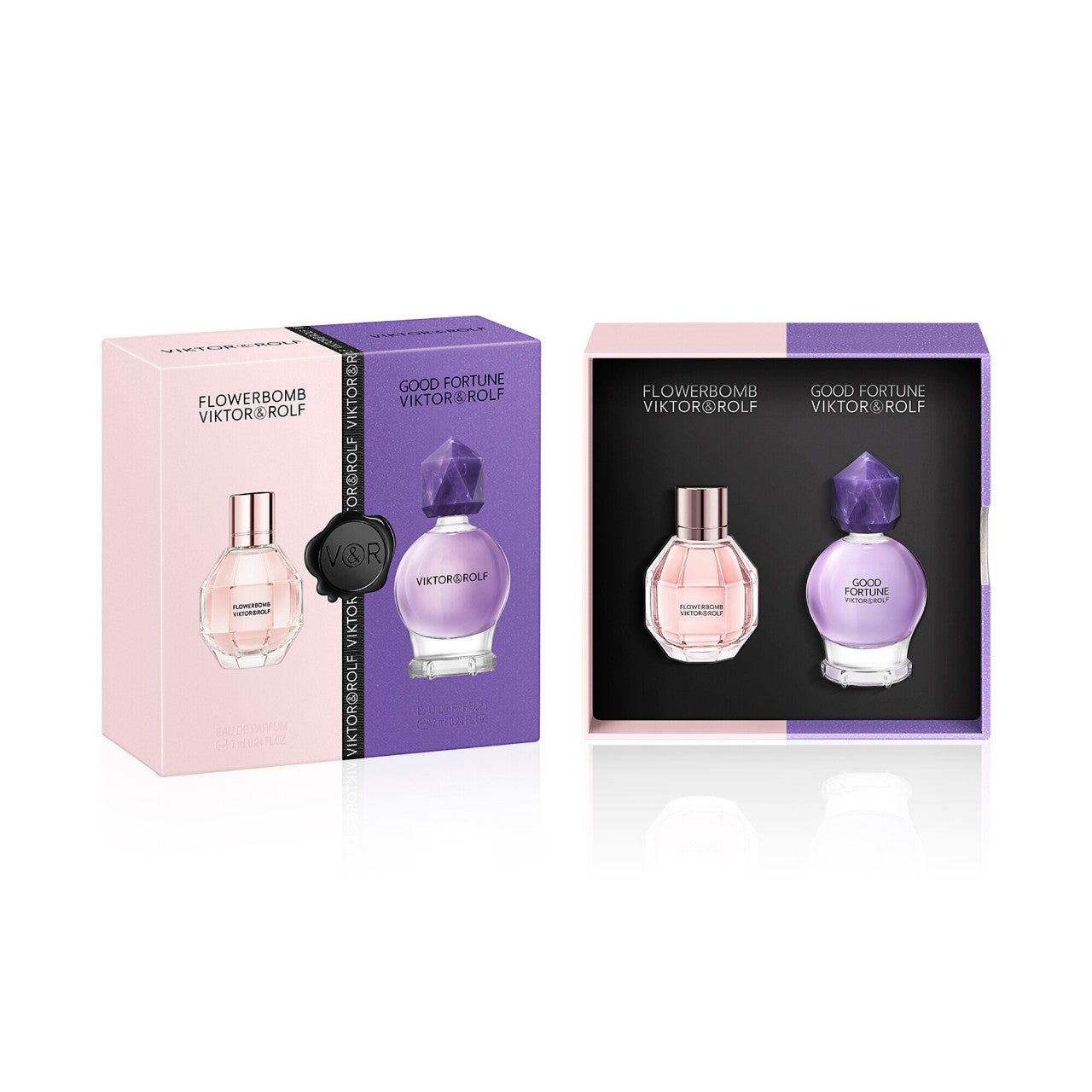 Mini Good Fortune & Flowerbomb Perfume Set | Viktor&Rolf