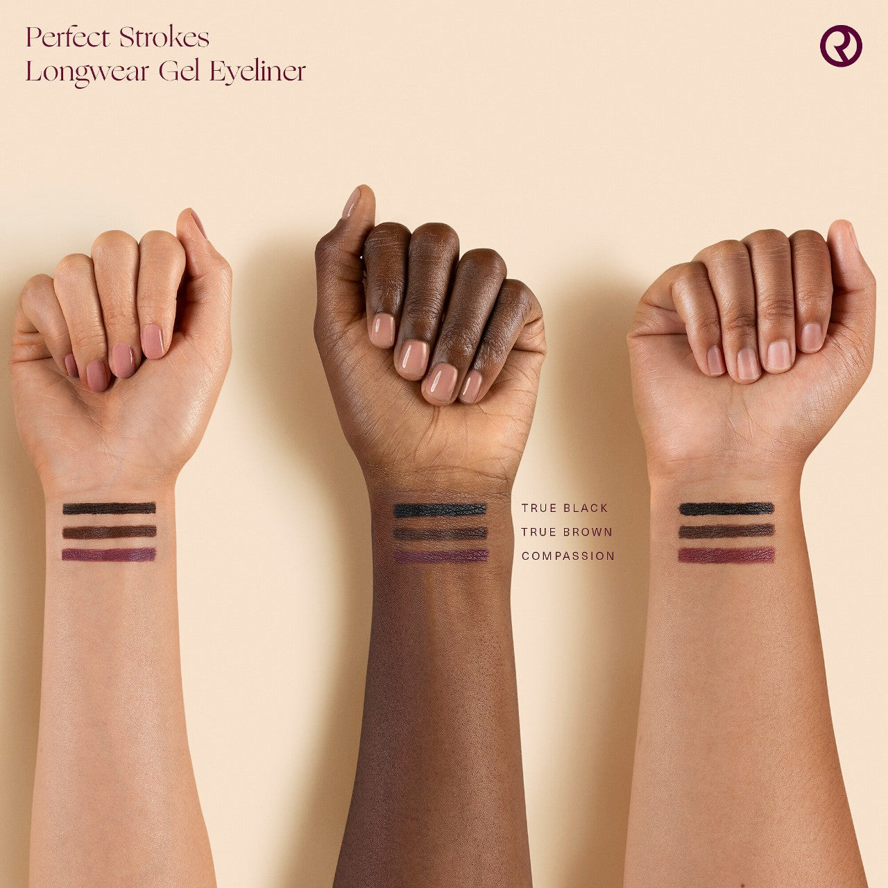 Perfect Strokes Longwear & Waterproof Gel Eyeliner | Rare Beauty