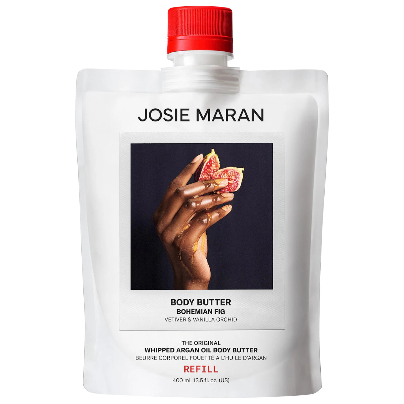 PREORDEN SEPHORA- Bohemian Fig - Whipped Argan Oil Refillable Firming Body Butter Jar | JOSIE MARAN - REVISA TIEMPOS DE ENTREGA