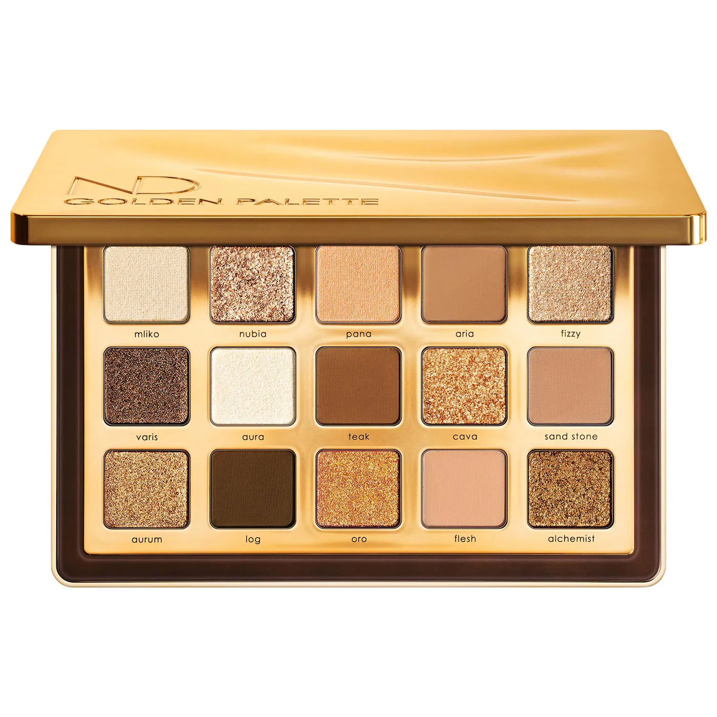 PREORDEN -Golden Eyeshadow Palette | NATASHA DENONA - REVISA TIEMPOS DE ENTREGA