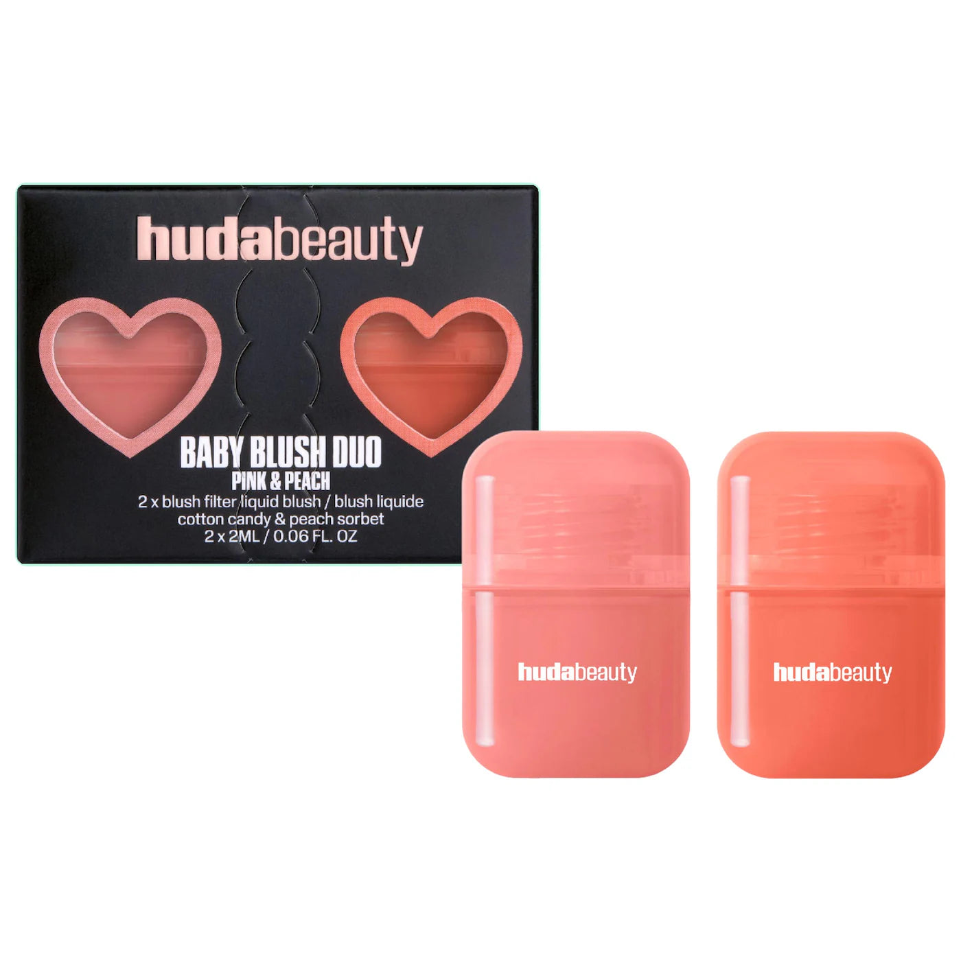 PREORDEN -Mini Baby Blush Duo Set | HUDA BEAUTY - 2 A 4 SEMANAS EN LLEGAR