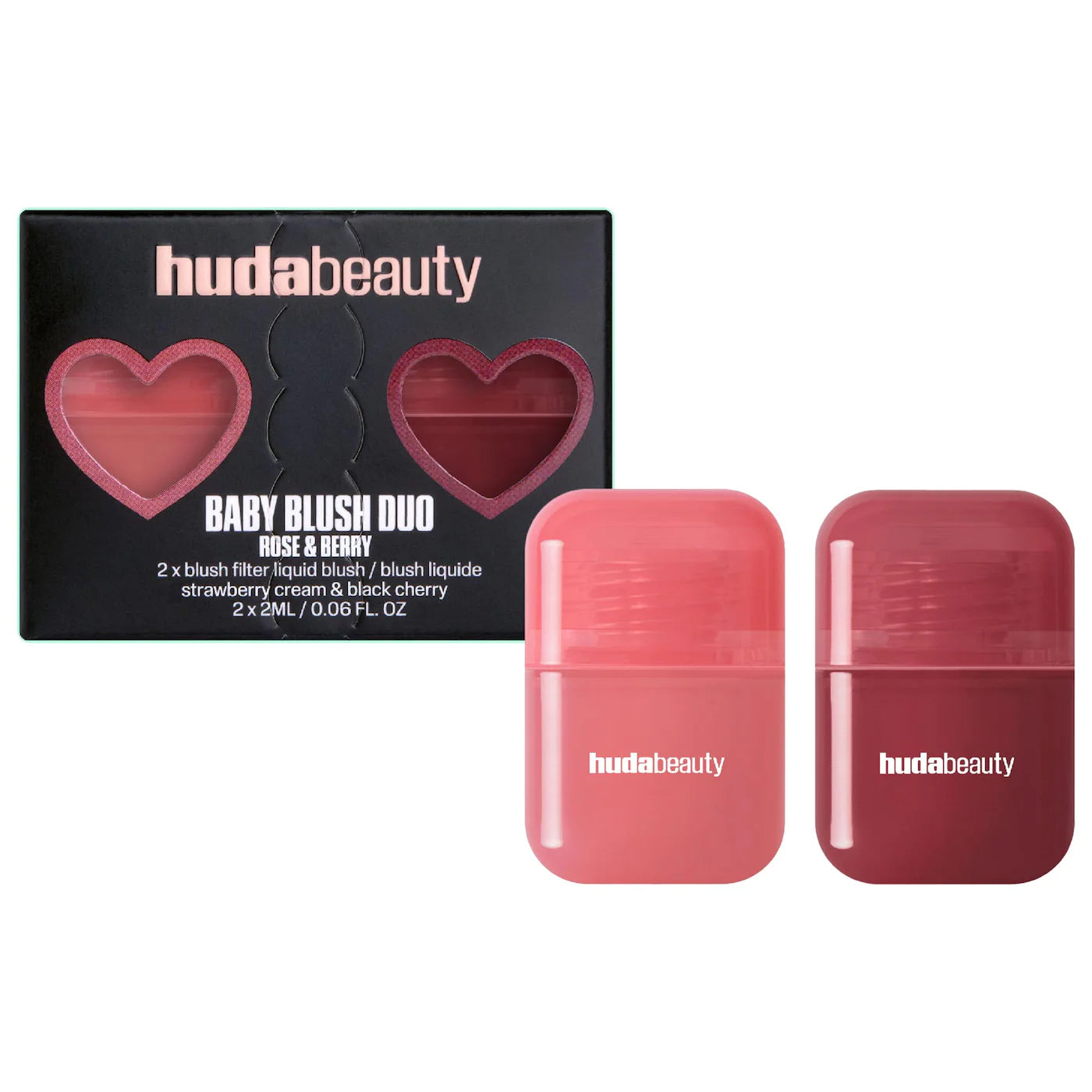 PREORDEN -Mini Baby Blush Duo Set | HUDA BEAUTY - 2 A 4 SEMANAS EN LLEGAR