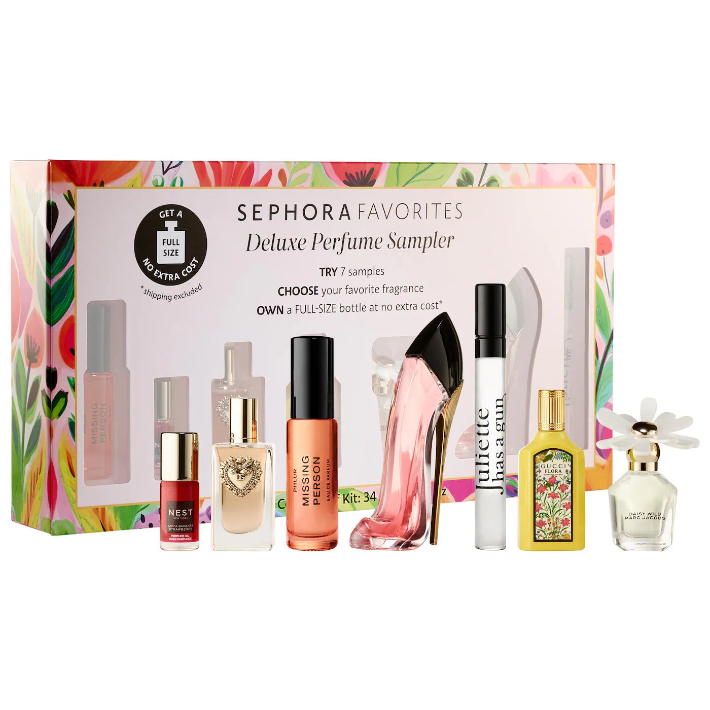 PREORDEN -Mini Deluxe Perfume Sampler Set with Redeemable Voucher | SEPHORA FAVORITES - 2 A 4 SEMANAS EN LLEGAR