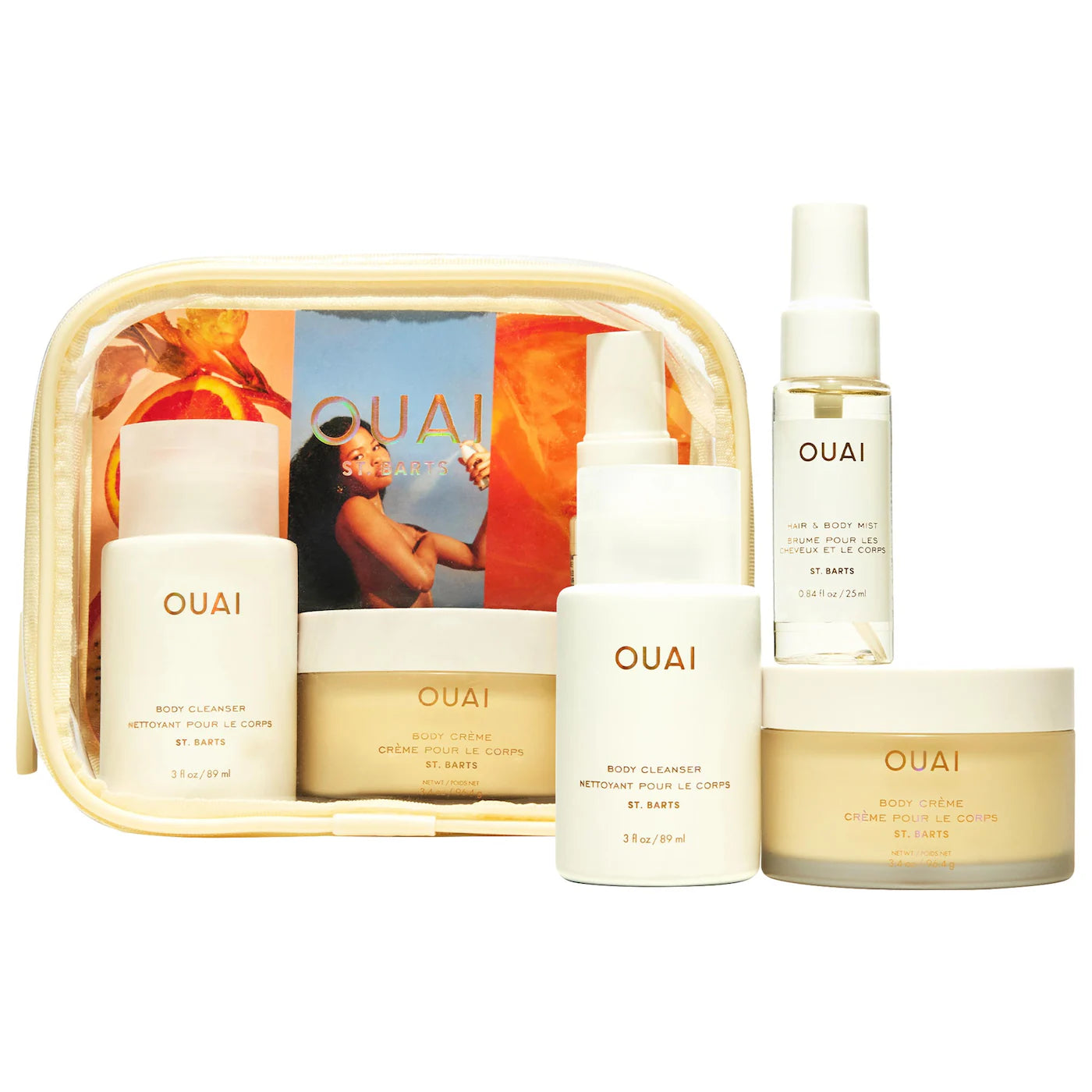 PREORDEN -Mini St. Bart’s Body Set | OUAI - 2 A 4 SEMANAS EN LLEGAR