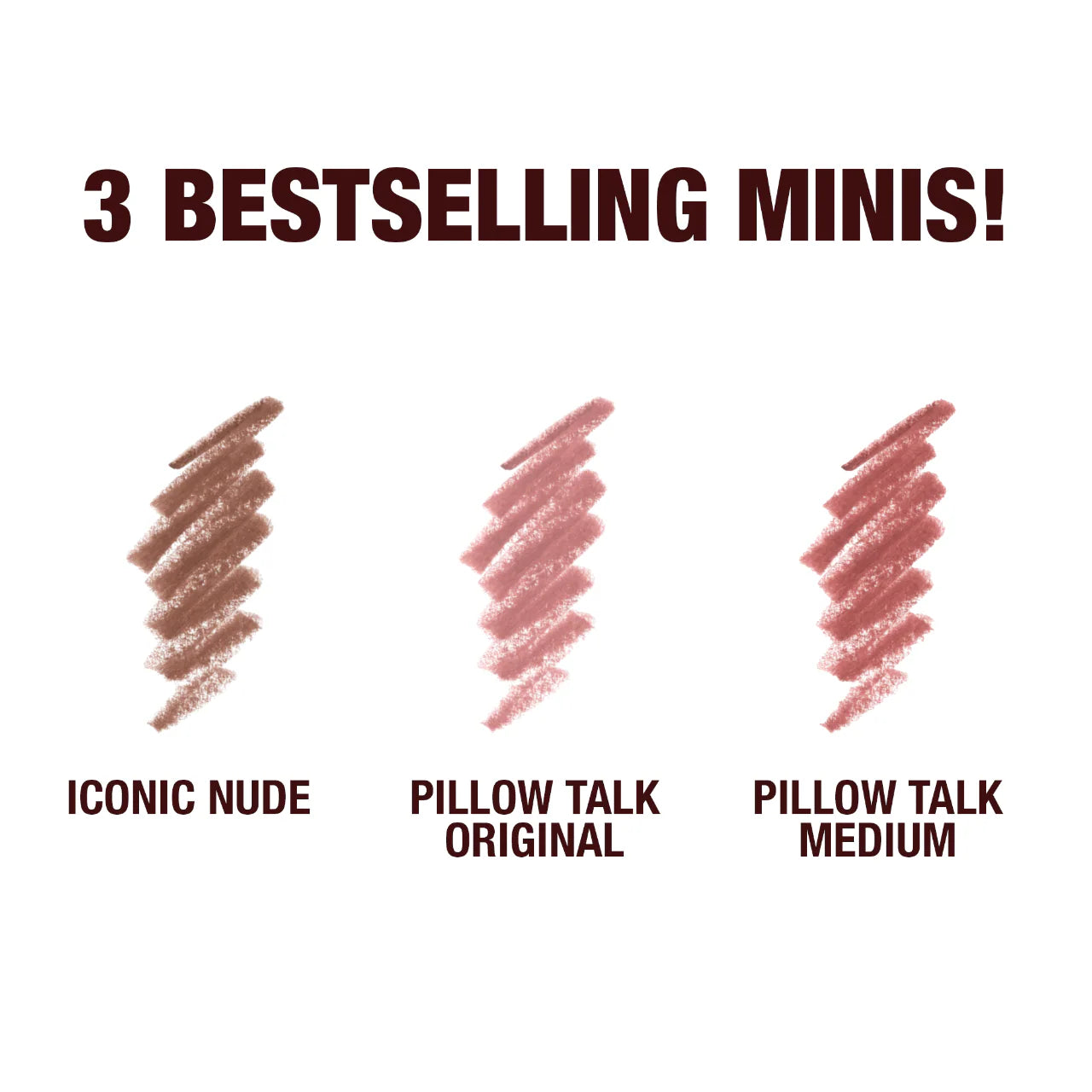 PREORDEN -Mini Iconic Lip Cheat Lip Liner Trio | CHARLOTTE TILBURY - 2 A 4 SEMANAS EN LLEGAR