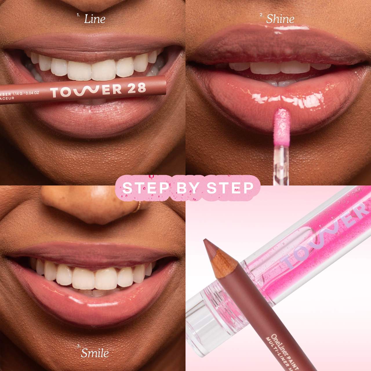 PREORDEN -Line + Shine Lip Kit | TOWER 28 - 2 A 4 SEMANAS EN LLEGAR