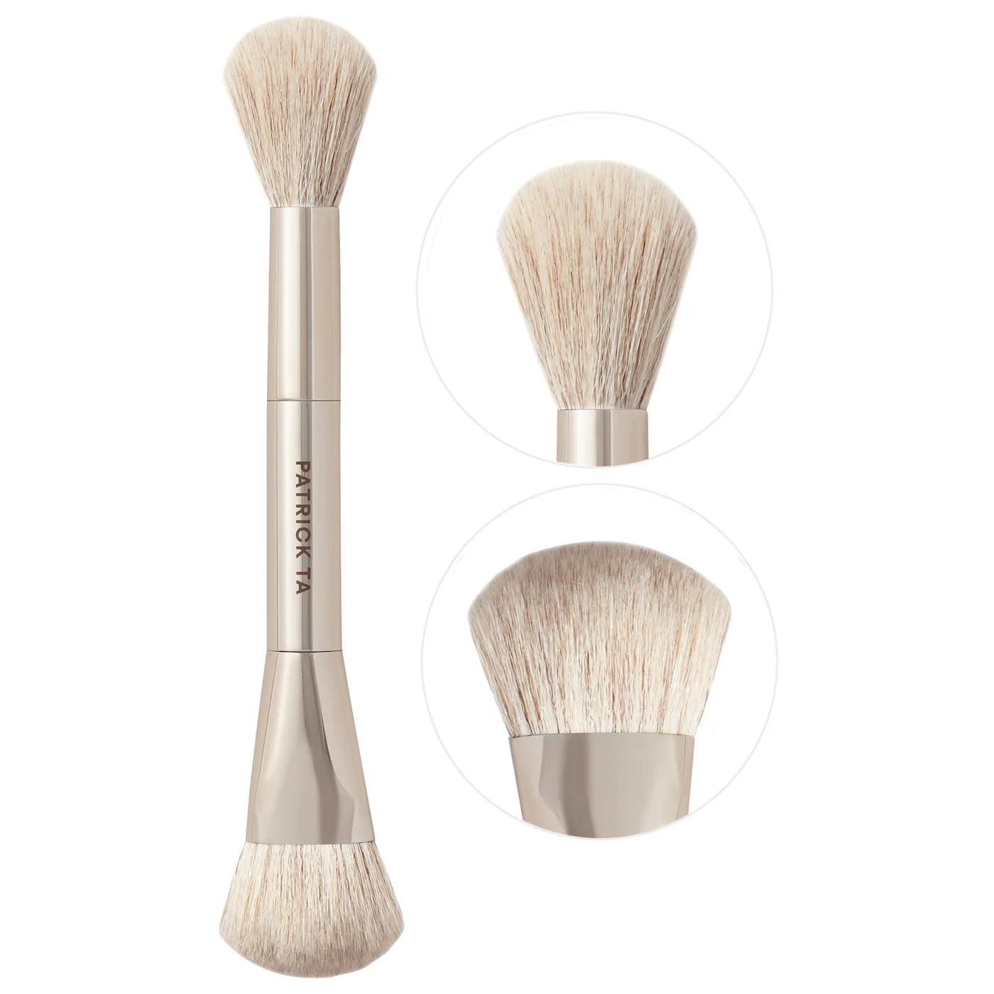 PREORDEN -Dual Ended Precision Blush Brush | PATRICK TA - 2 A 4 SEMANAS EN LLEGAR