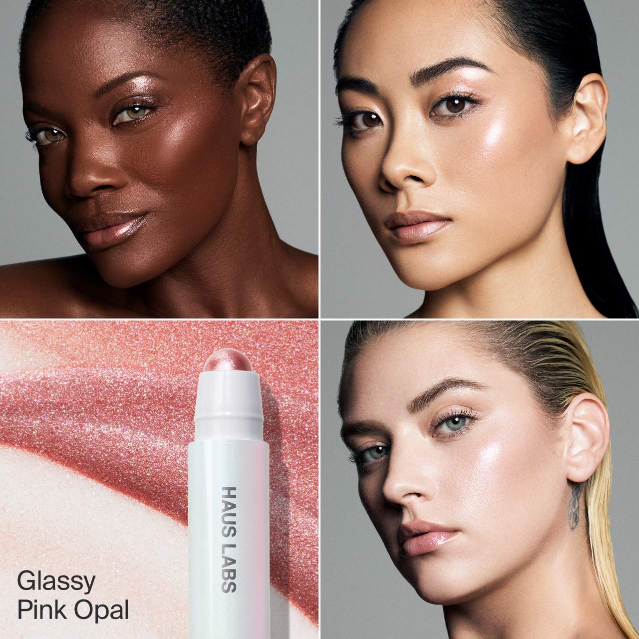 Bio-Radiant Glassy Balm Highlighter Stick | HAUS LABS