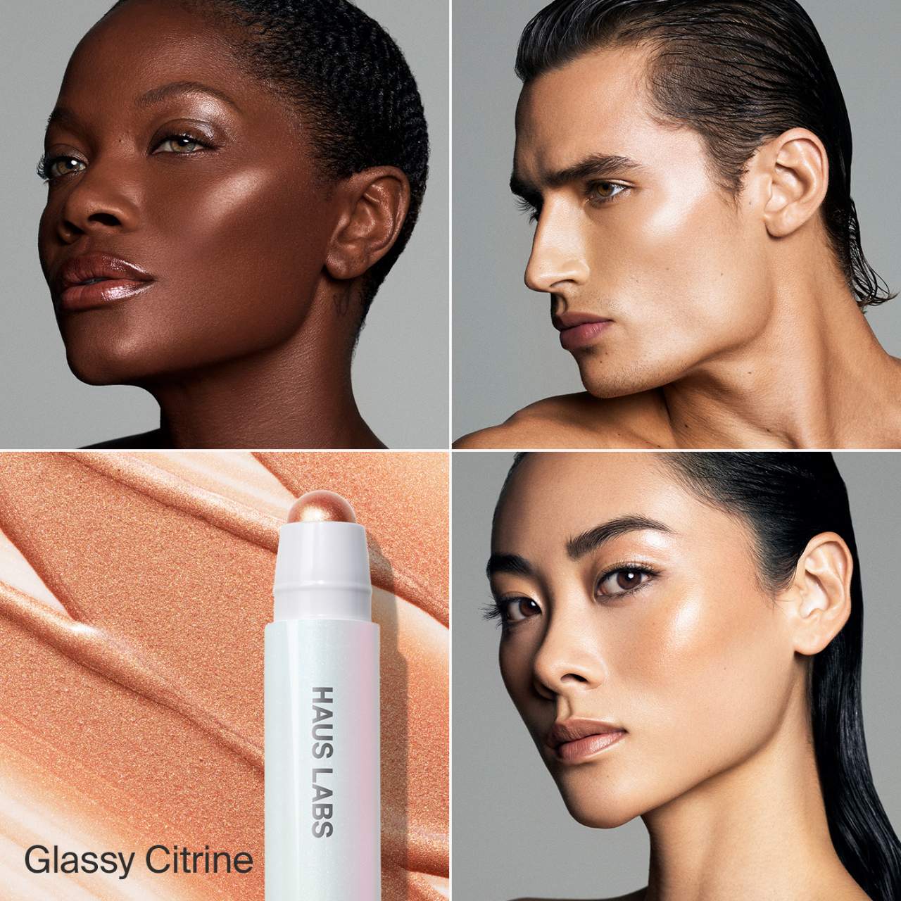 Bio-Radiant Glassy Balm Highlighter Stick | HAUS LABS