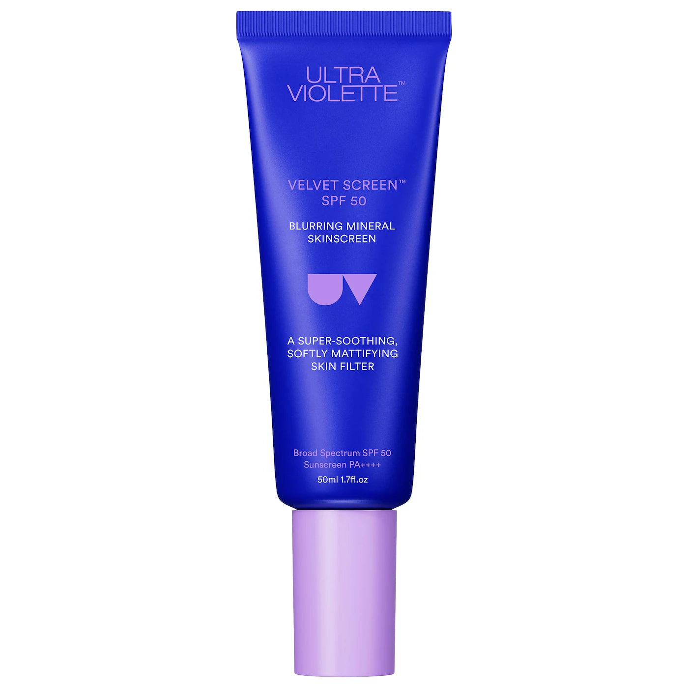 PREORDEN -Velvet Screen SPF 50 Mattifying Mineral Fragrance Free Facial Sunscreen |Ultra Violette - 2 A 4 SEMANAS EN LLEGAR