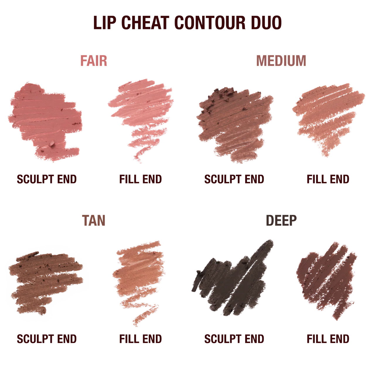 PREORDEN -Lip Cheat Contour Duo Lip Liner | CHARLOTTE TILBURY - 2 A 4 SEMANAS EN LLEGAR