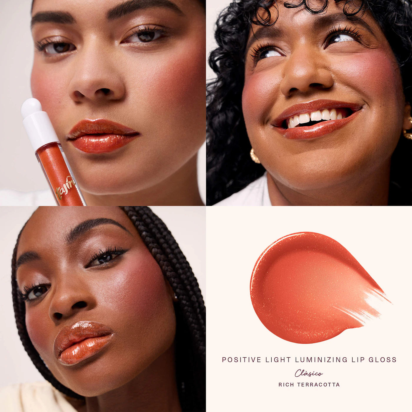 PREORDEN -Rare Beauty x Tajin Soft Pinch Liquid Blush & Positive Light Luminizing Lip Gloss Duo Set - 2 A 4 SEMANAS EN LLEGAR