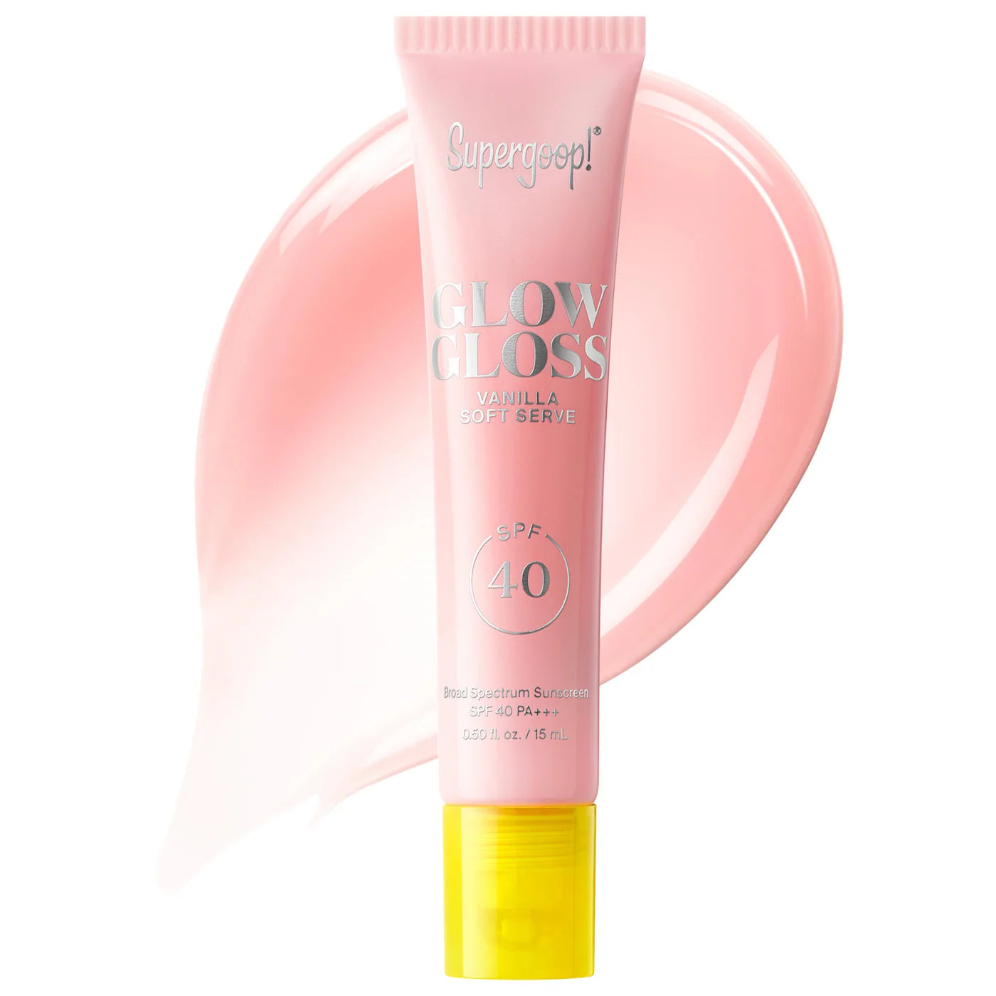 PREORDEN -Glow Gloss Lip Balm with Peptides and Shae Butter | SUPERGOOP - 2 A 4 SEMANAS EN LLEGAR