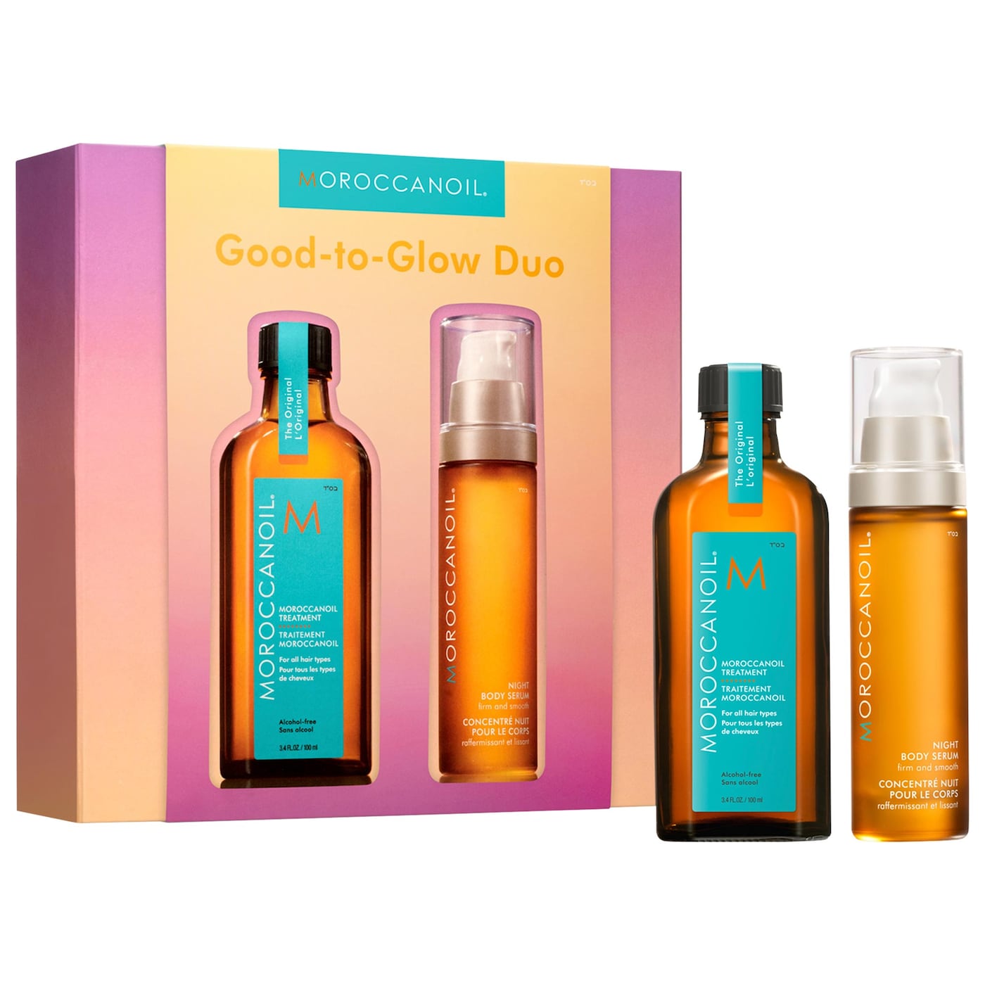 PREORDEN -Good-to-Glow Moroccanoil Hair Treatment Set | MORROCAN OIL - 2 A 4 SEMANAS EN LLEGAR