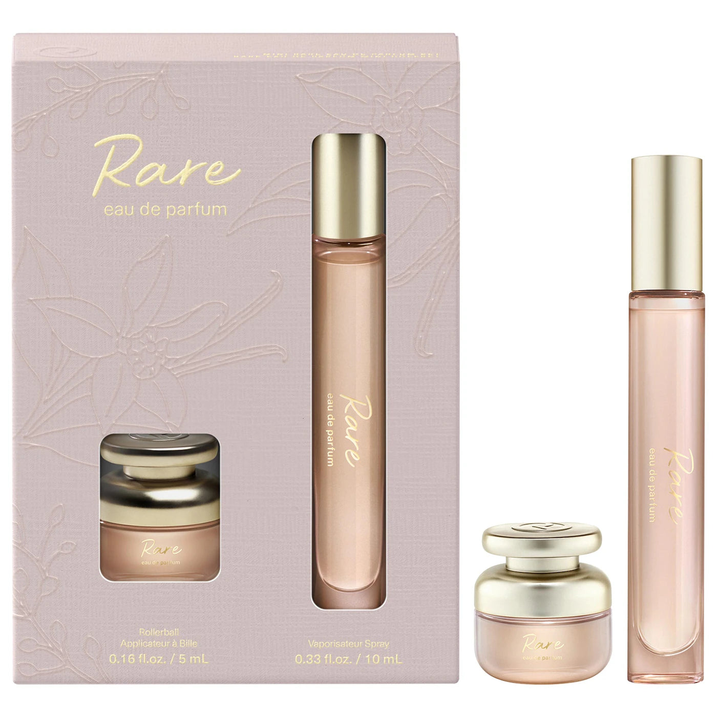 PREORDEN -Mini Rare Eau de Parfum Set with Vanilla and Caramel | RARE BEAUTY - 2 A 4 SEMANAS EN LLEGAR