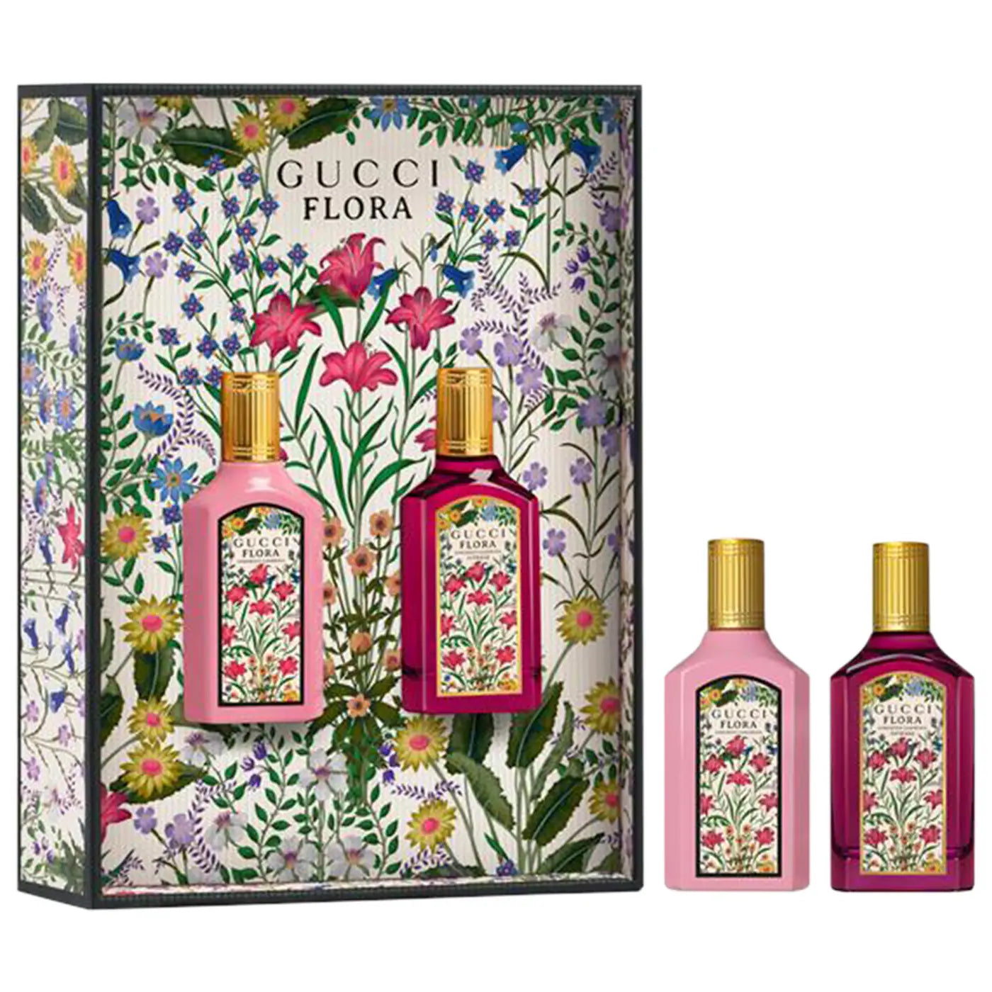 PREORDEN -Mini Duo Floral Gorgeous Gardenia Perfume Gift Set | GUCCI - 2 A 4 SEMANAS EN LLEGAR