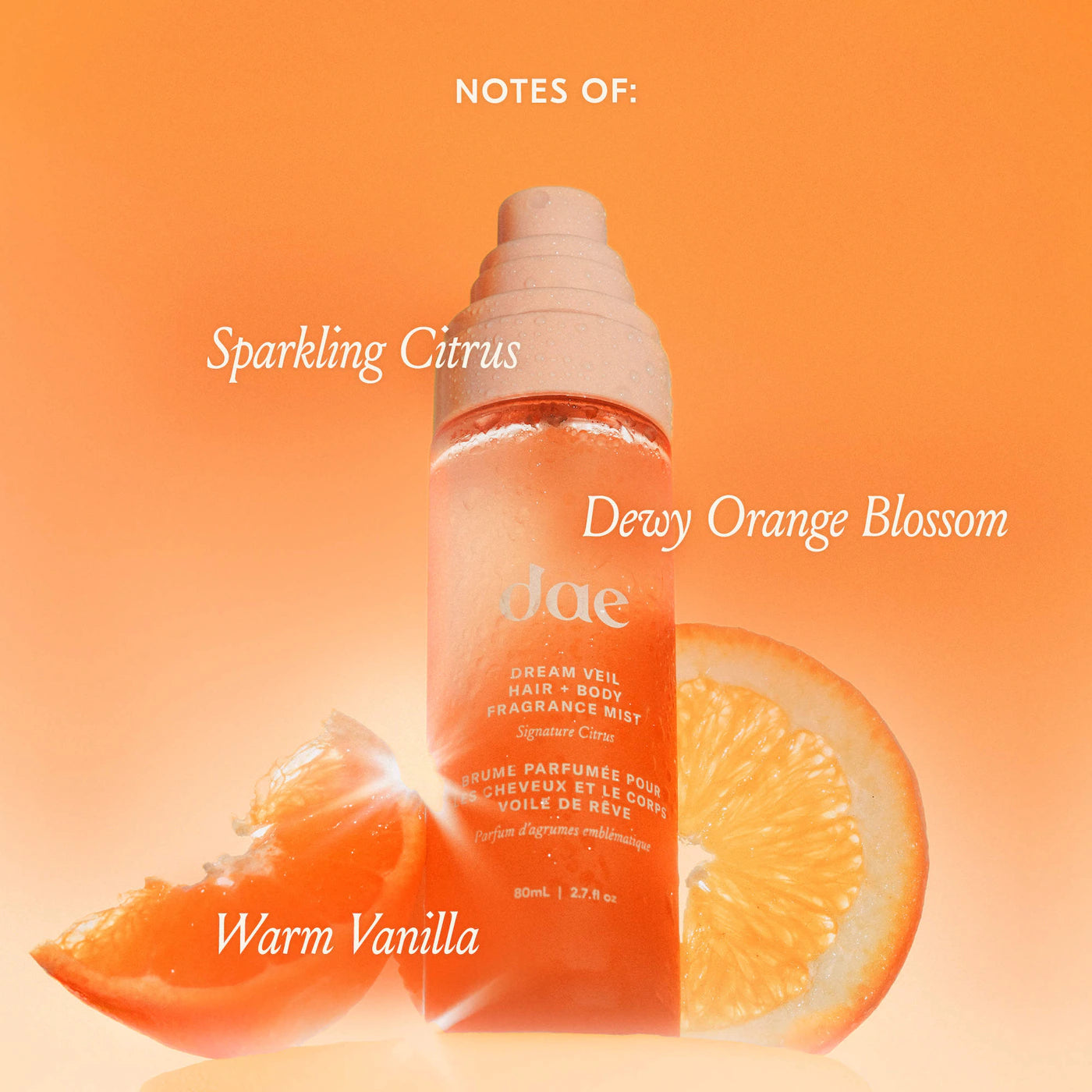 PREORDEN -Dream Veil Signature Citrus Hair and Body Mist | DAE - 2 A 4 SEMANAS EN LLEGAR