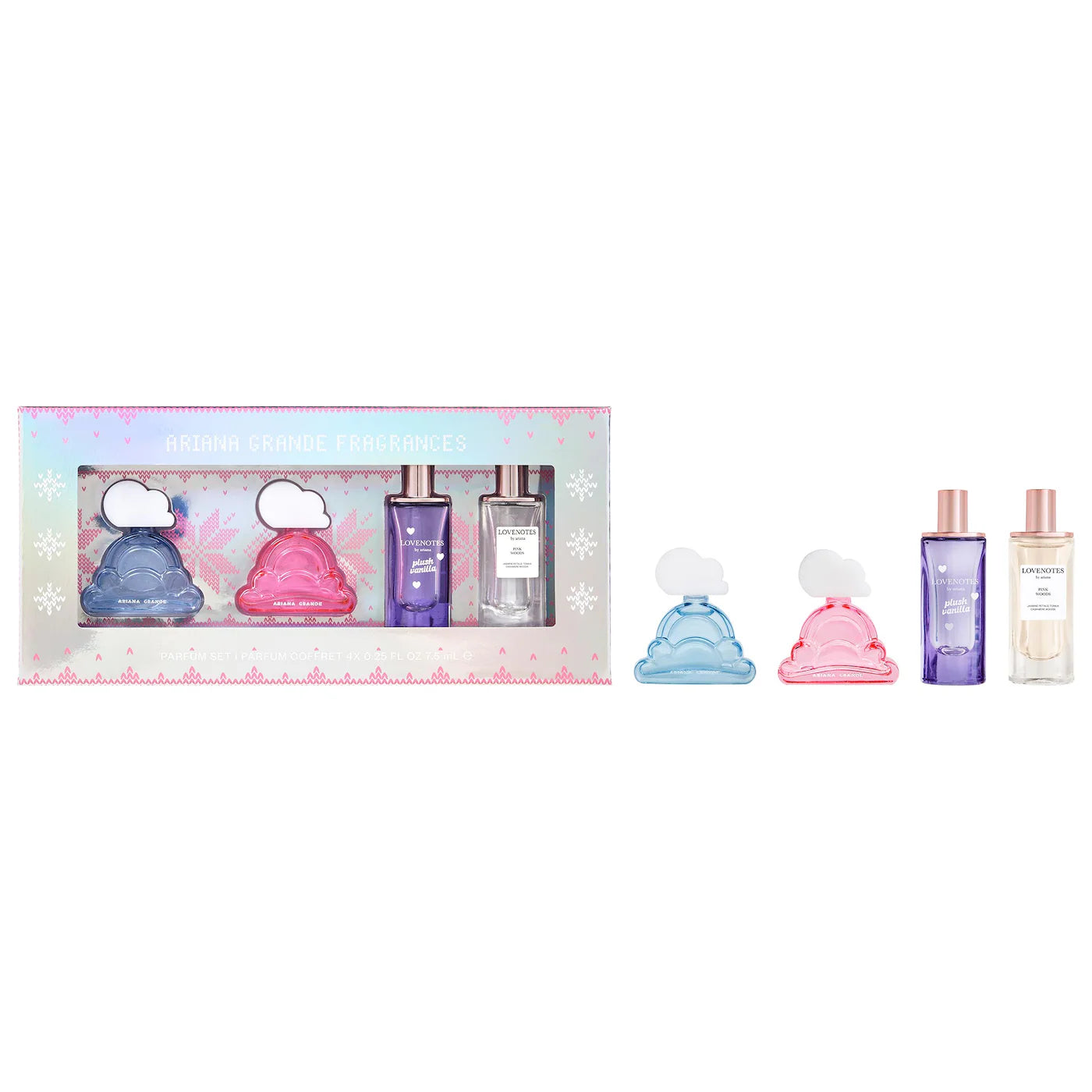 PREORDEN -Deluxe Mini Perfume Sampler Set | ARIANA GRANDE - 2 A 4 SEMANAS EN LLEGAR
