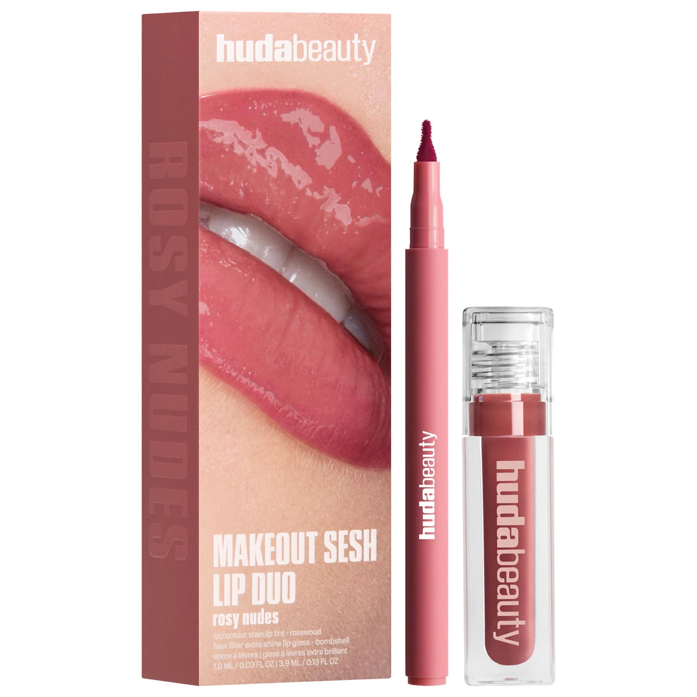 PREORDEN -Make Out Sesh Lip Duos | HUDA BEAUTY - 2 A 4 SEMANAS EN LLEGAR