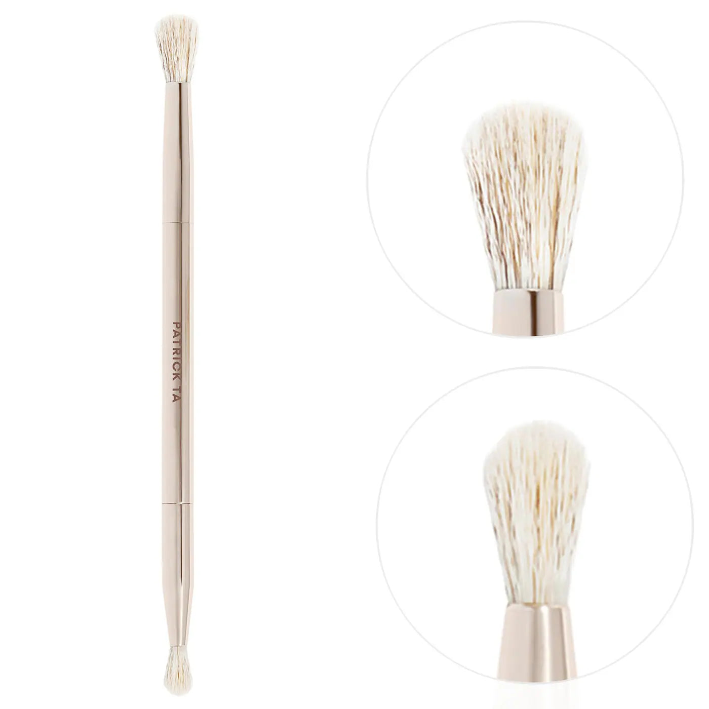 PREORDEN -Dual Ended Eyeshadow Brush | PATRICK TA - 2 A 4 SEMANAS EN LLEGAR