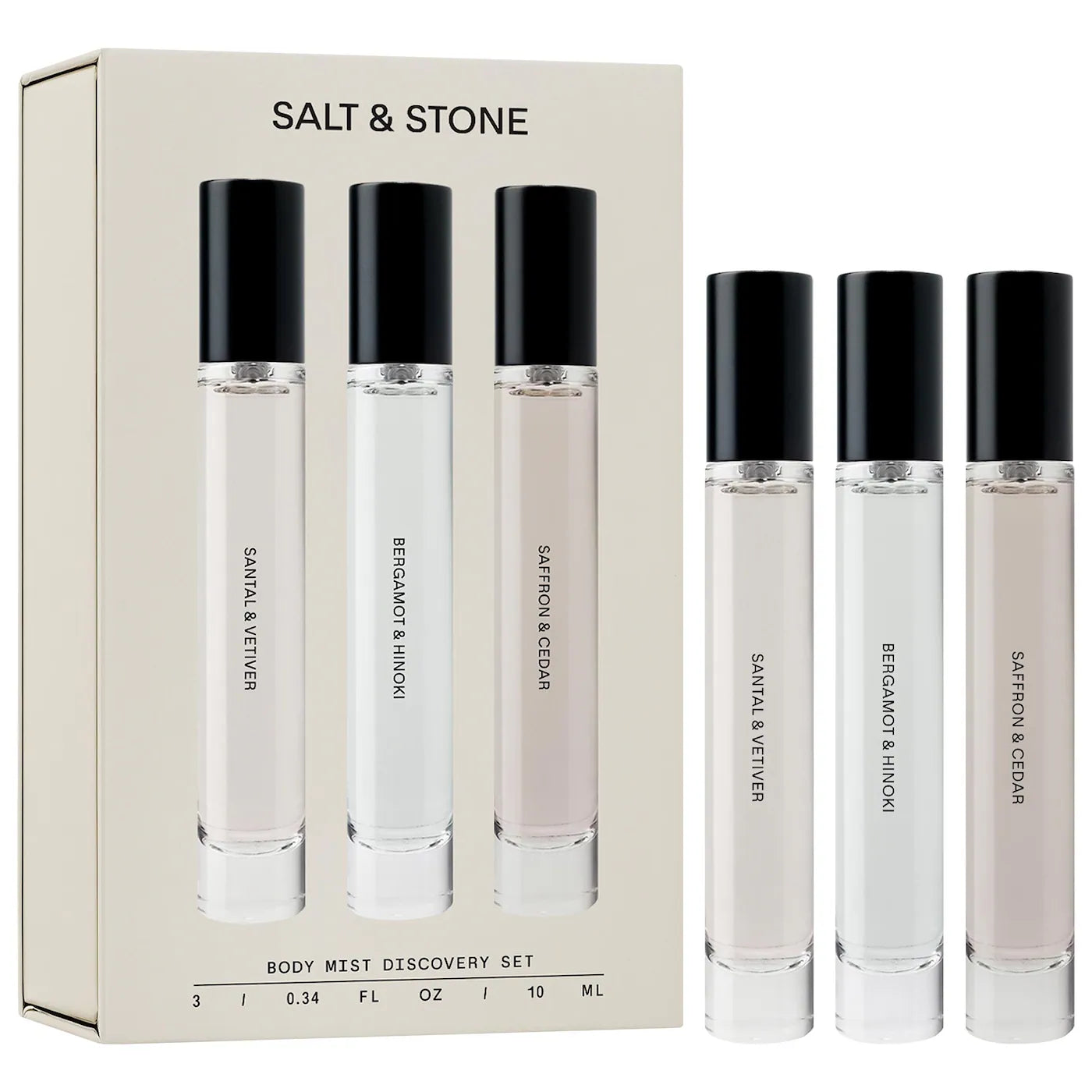 PREORDEN -Body Mist Discovery Set | SALT & STONE - 2 A 4 SEMANAS EN LLEGAR