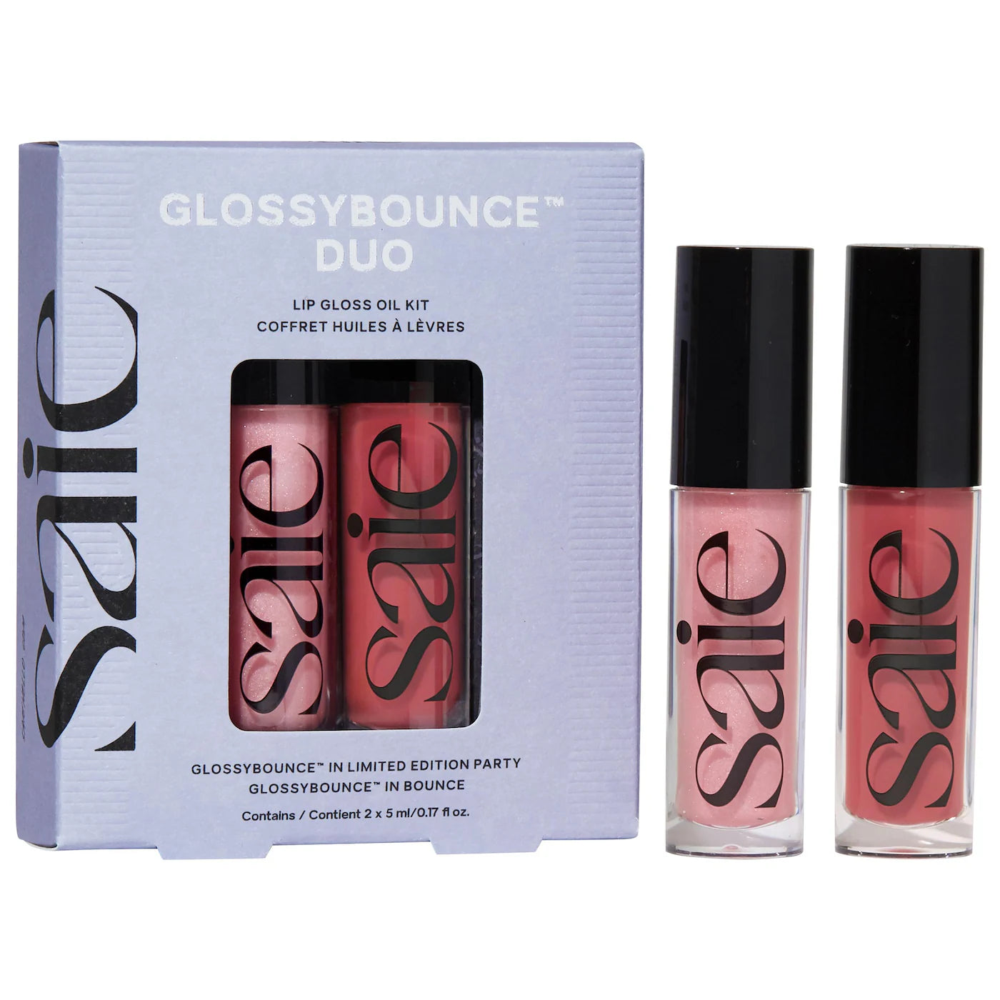 PREORDEN -Glossybounce™ Lip Gloss-Oil Duo Gift Set | SAIE - 2 A 4 SEMANAS EN LLEGAR