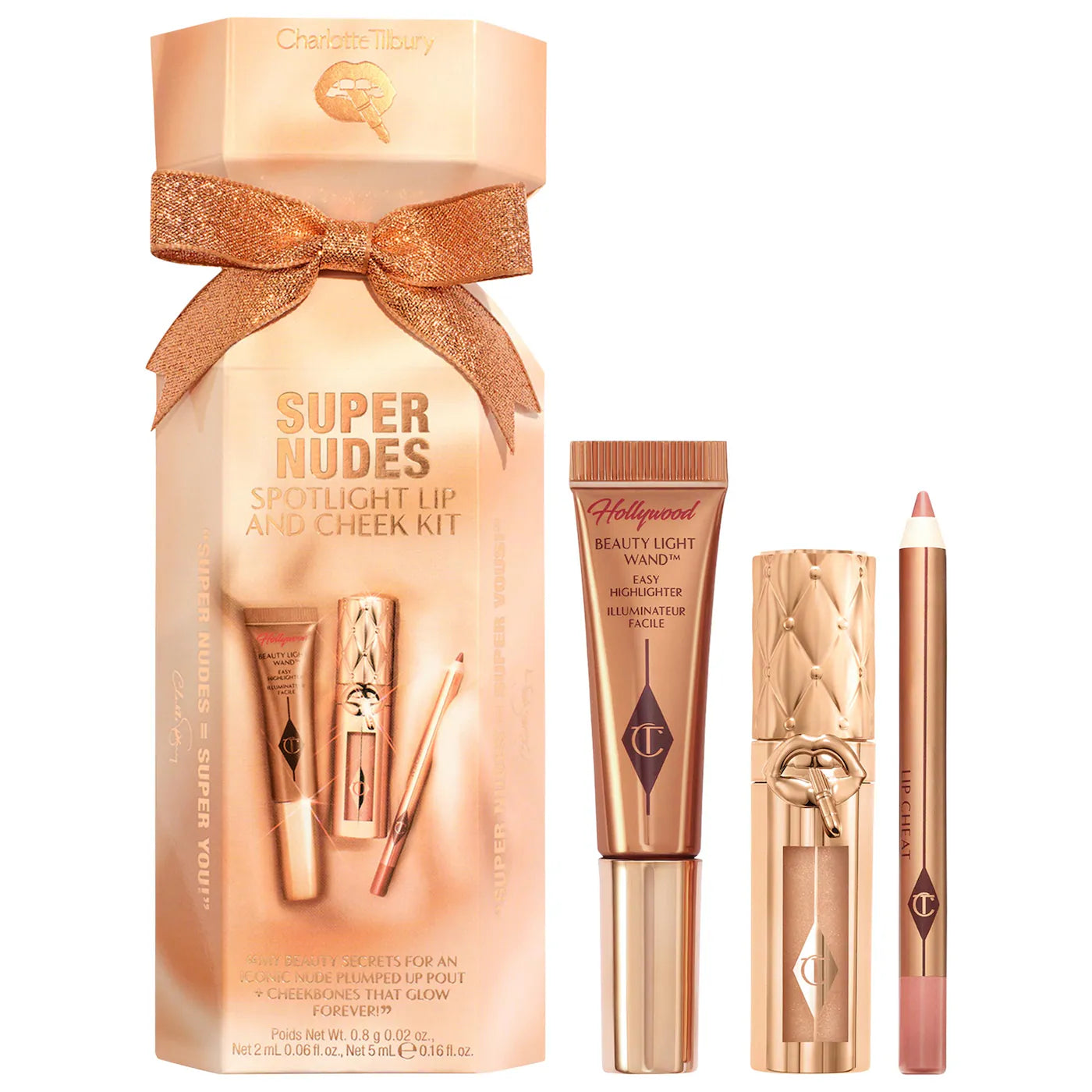 PREORDEN -Lip and Cheek Trio Makeup Gift Set | CHARLOTTE TILBURY - 2 A 4 SEMANAS EN LLEGAR