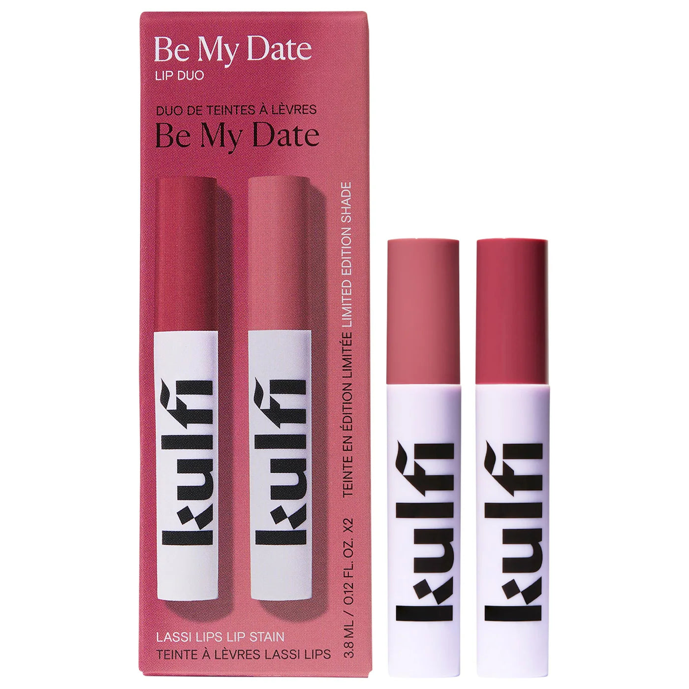 PREORDEN -Be My Date Lassi Lips Staining Lip Oil Duo Set | KULFI - 2 A 4 SEMANAS EN LLEGAR