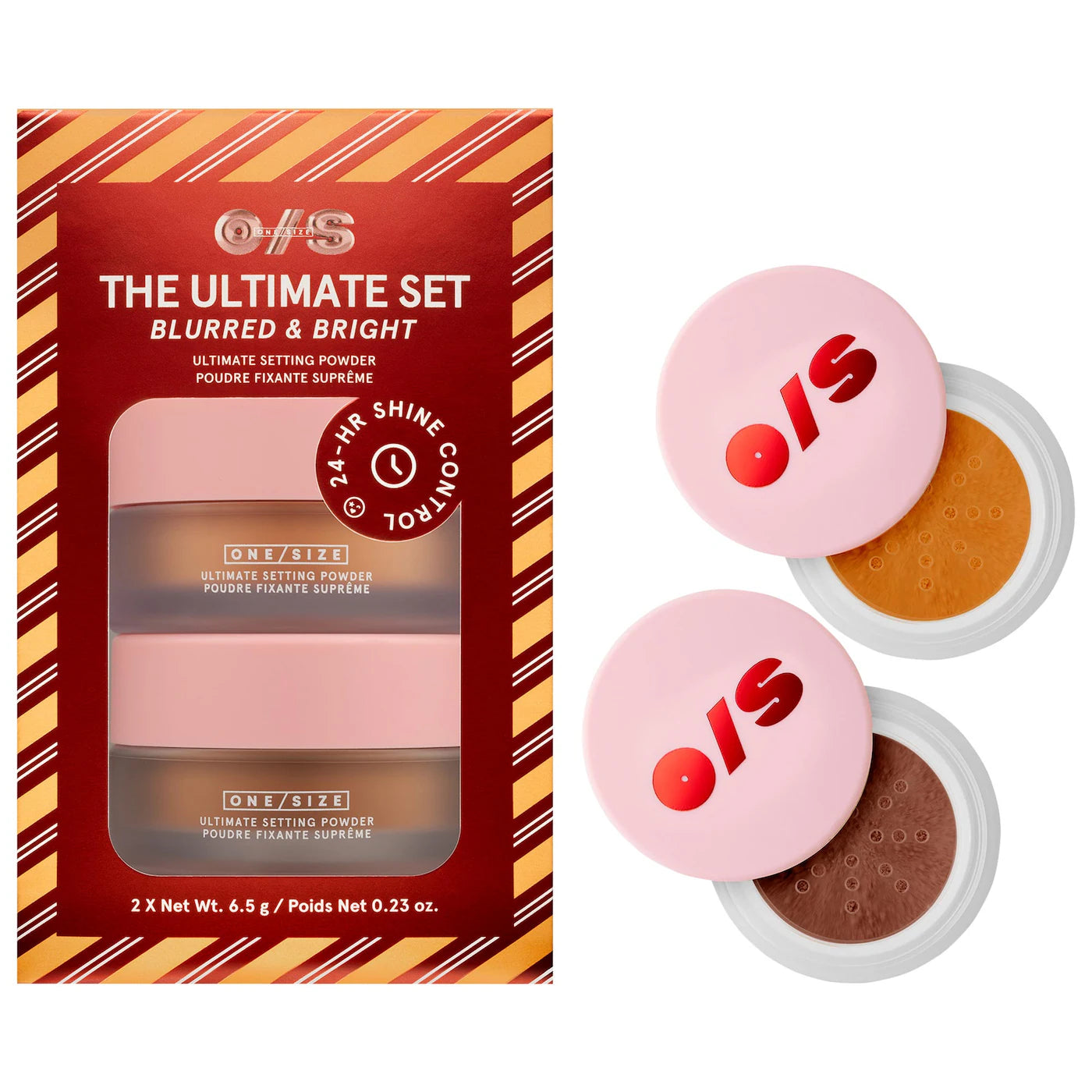 PREORDEN -Ultimate Blurring Setting Powder Blurred & Bright Travel Duo | ONE SIZE - 2 A 4 SEMANAS EN LLEGAR