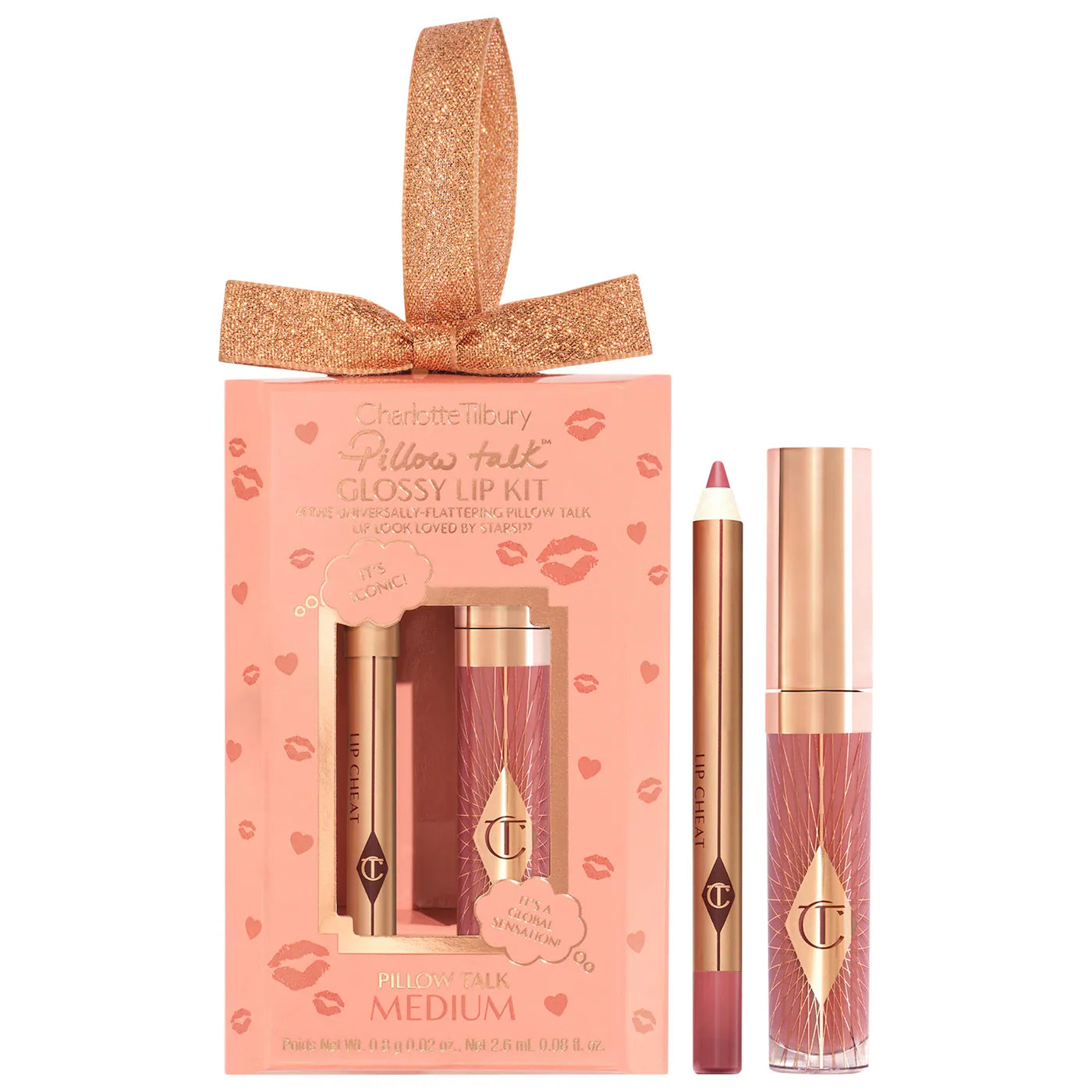 PREORDEN -Mini Pillow Talk Glossy Lip Duos | CHARLOTTE TILBURY - 2 A 4 SEMANAS EN LLEGAR