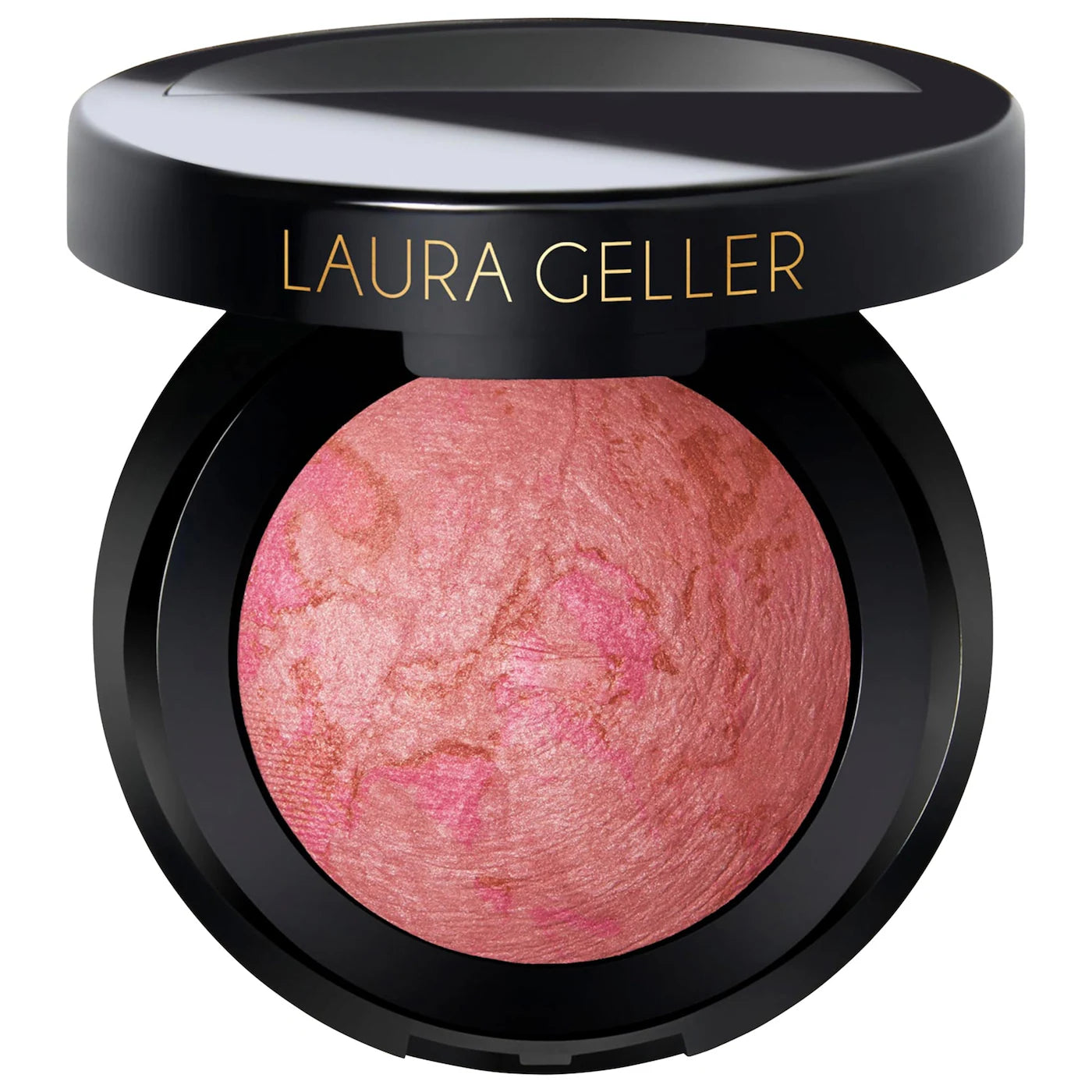 PREORDEN -Blush and Brighten Marbleized Baked Powder Blush | LAURA GELLER - 2 A 4 SEMANAS EN LLEGAR