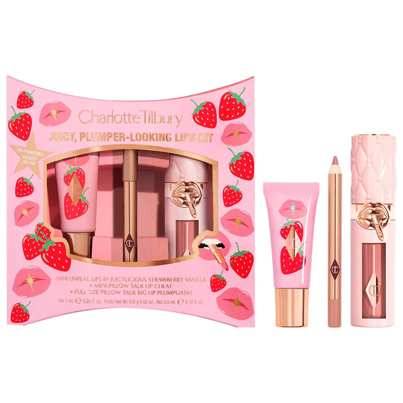 PREORDEN - Juicy, Plumper-Looking Lips Kit | CHARLOTTE TILBURRY - 2 A 4 SEMANAS EN LLEGAR