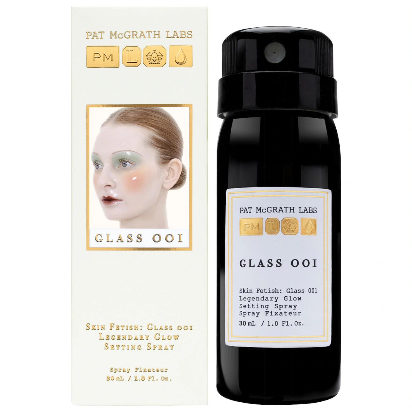 PREORDEN - Mini Skin Fetish: Glass 001 Legendary Glow Setting Spray | PAT MCGRATH LABS - 2 A 4 SEMANAS EN LLEGAR