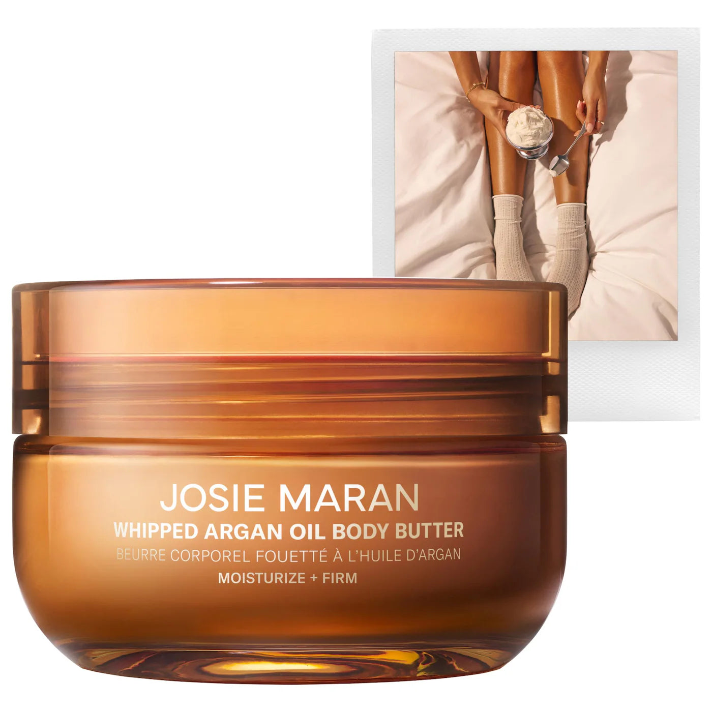 PREORDEN - ...In Bed (Whipped Vanilla Milk + Cashmere Musk) - Whipped Argan Oil Refilllable Body Butter Jar - 2 A 4