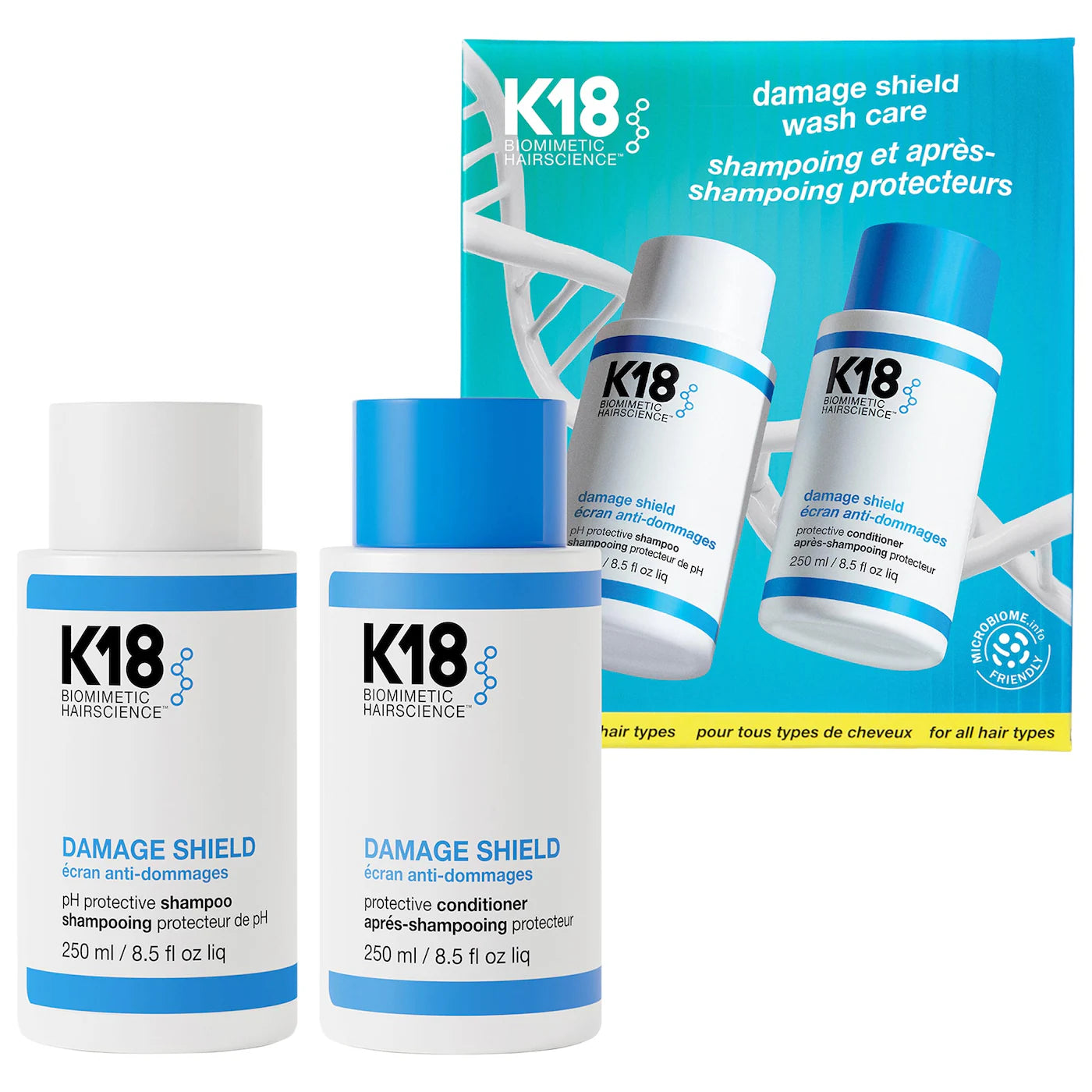 PREORDEN - DAMAGE SHIELD pH Protective Shampoo & Conditioner Duo Gift Set - 2 A 4 SEMANAS EN LLEGAR