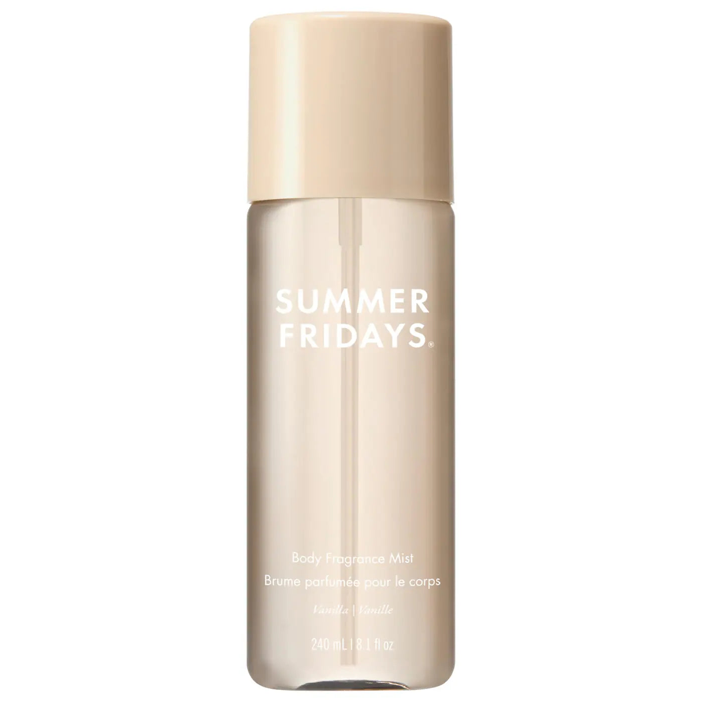 PREORDEN - Vanilla Hair + Body Fragrance Mist with Vanilla Cake + Radiant Amber | SUMMER FRIDAYS - 2 A 4 SEMANAS EN LLEGAR