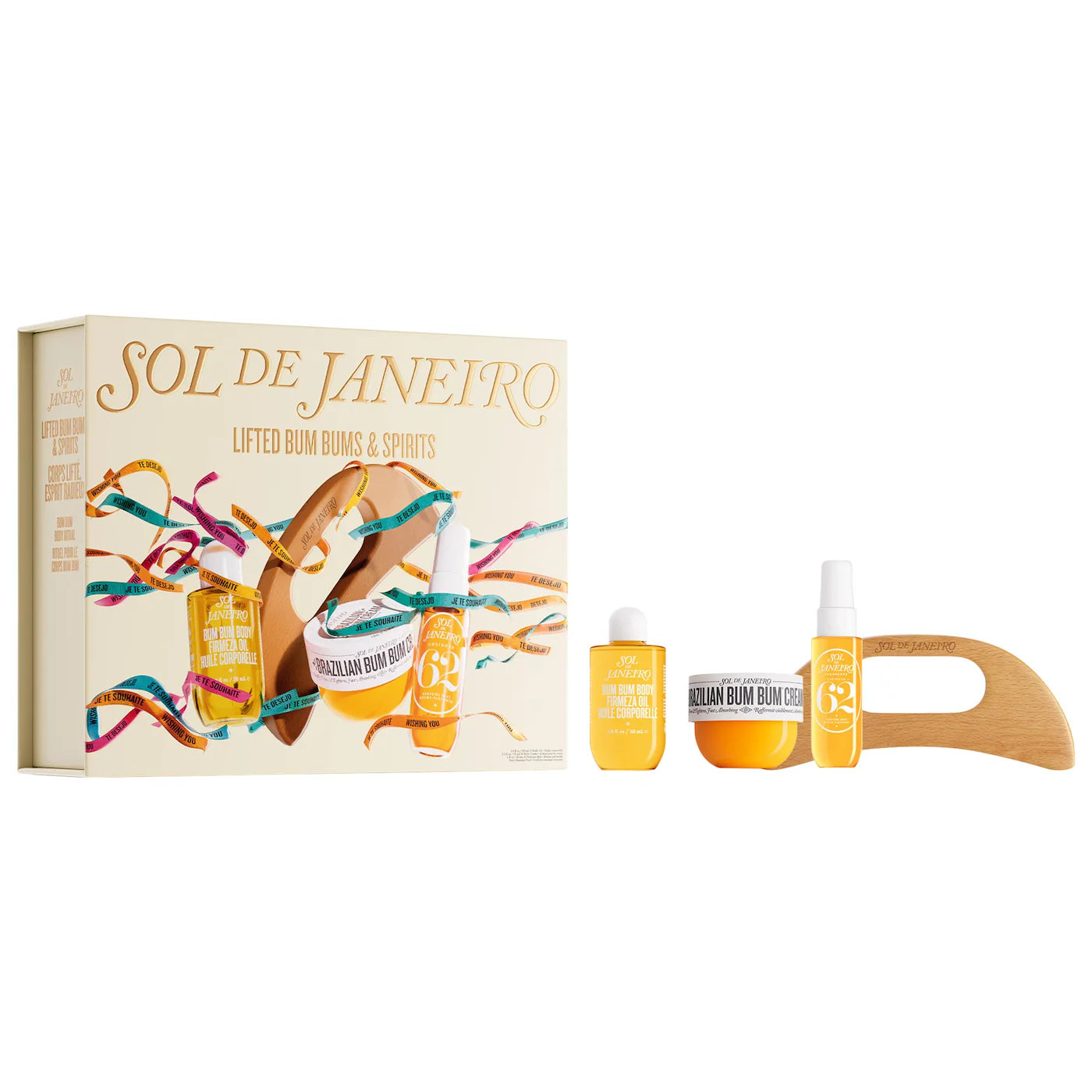 PREORDEN - Lifted Bum Bums & Spirits Body Ritual Gift Set | SOL DE JANEIRO - 2 A 4 SEMANAS EN LLEGAR
