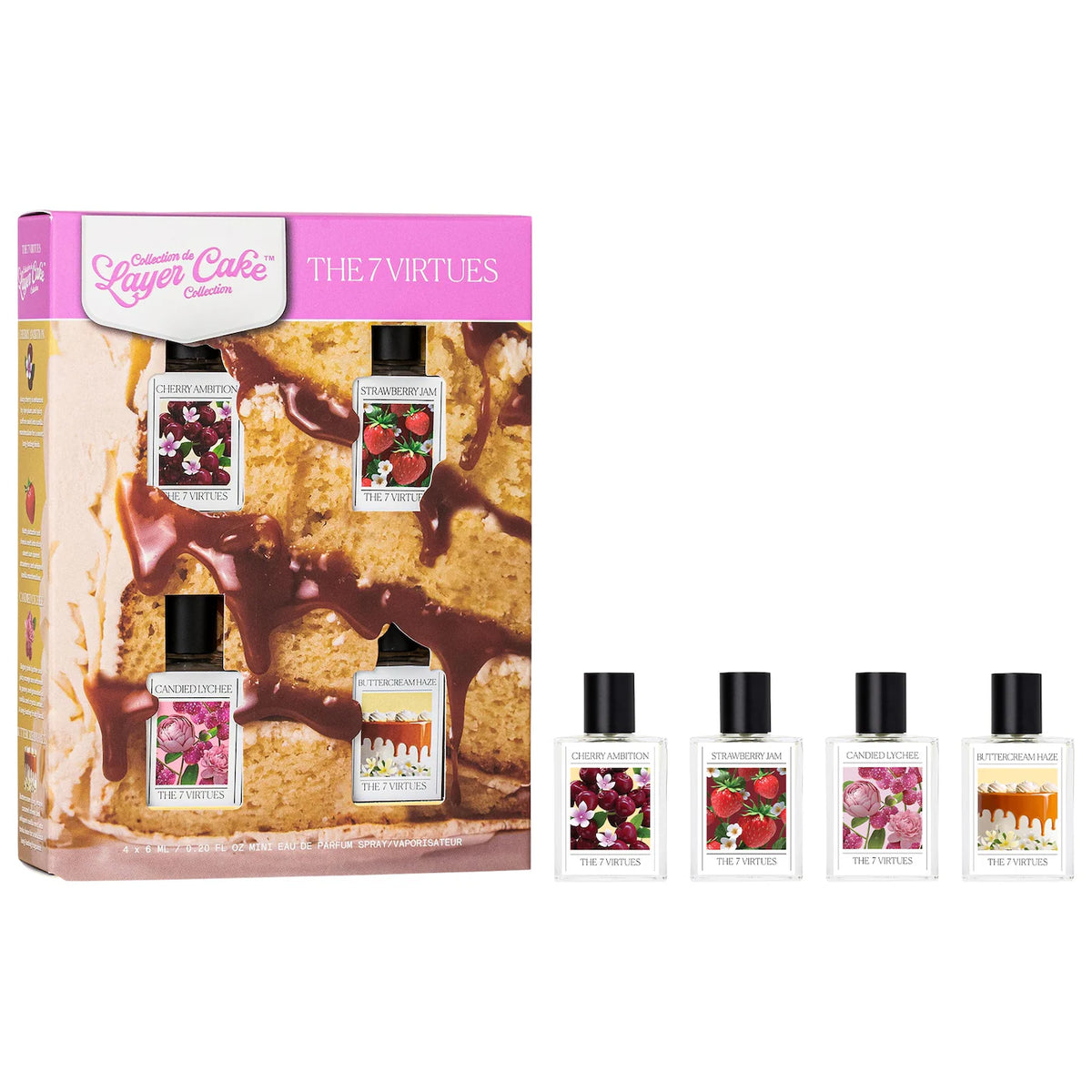 PREORDEN - Layer Cake Collection Mini Fragrance Set | THE 7 VIRTUES - 2 A 4 SEMANAS EN LLEGAR