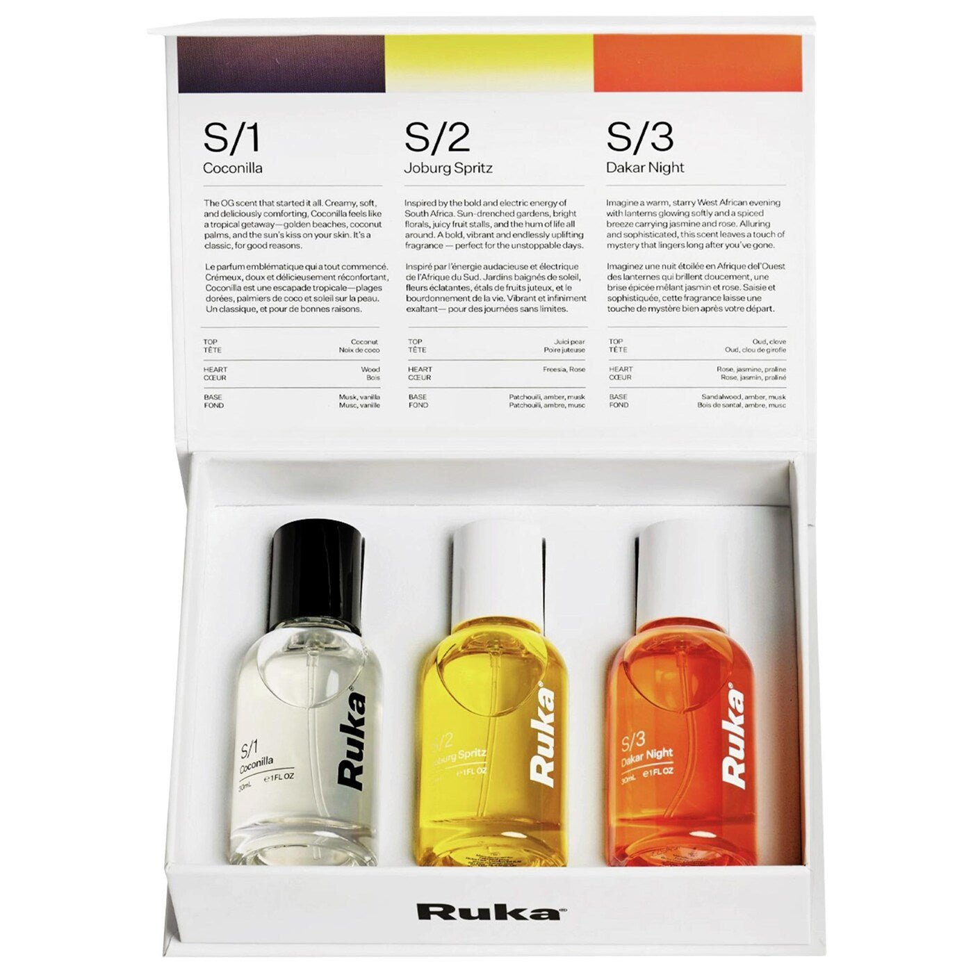 PREORDEN - S/cent Wardrobe Hair & Body Perfume Gift Set with Aloe Vera and Mongongo Oil - 2 A 4 SEMANAS EN LLEGAR