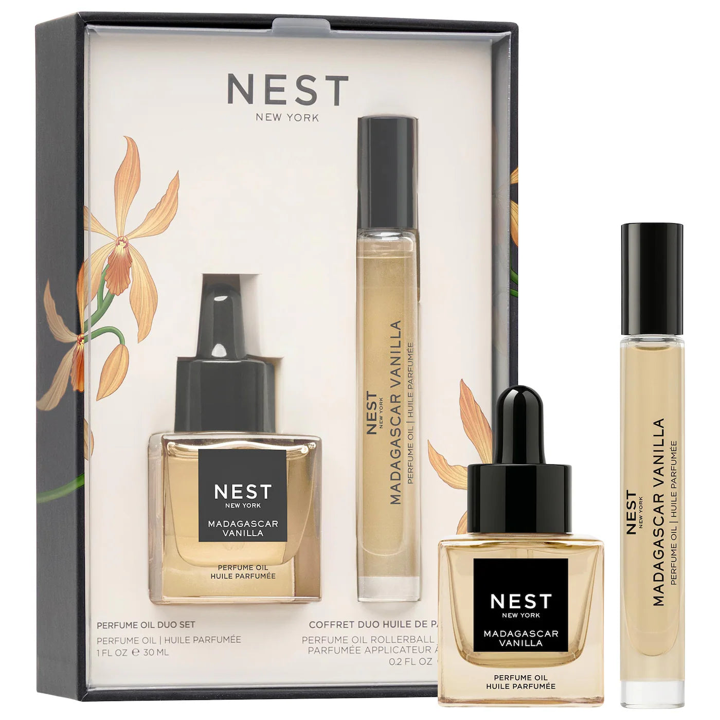 PREORDEN - Madagascar Vanilla Perfume Oil Gift Set | NEST - 2 A 4 SEMANAS EN LLEGAR