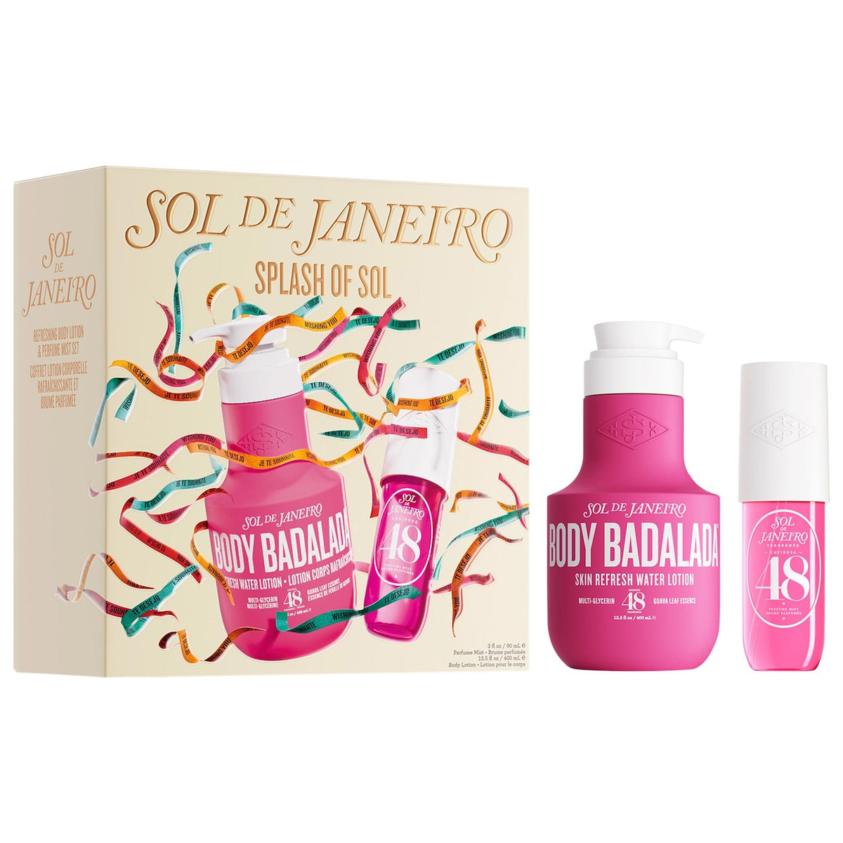 PREORDEN - Splash of Sol Refreshing Body Lotion & Body Mist Duo | SOL DE JANEIRO - 2 A 4 SEMANAS EN LLEGAR
