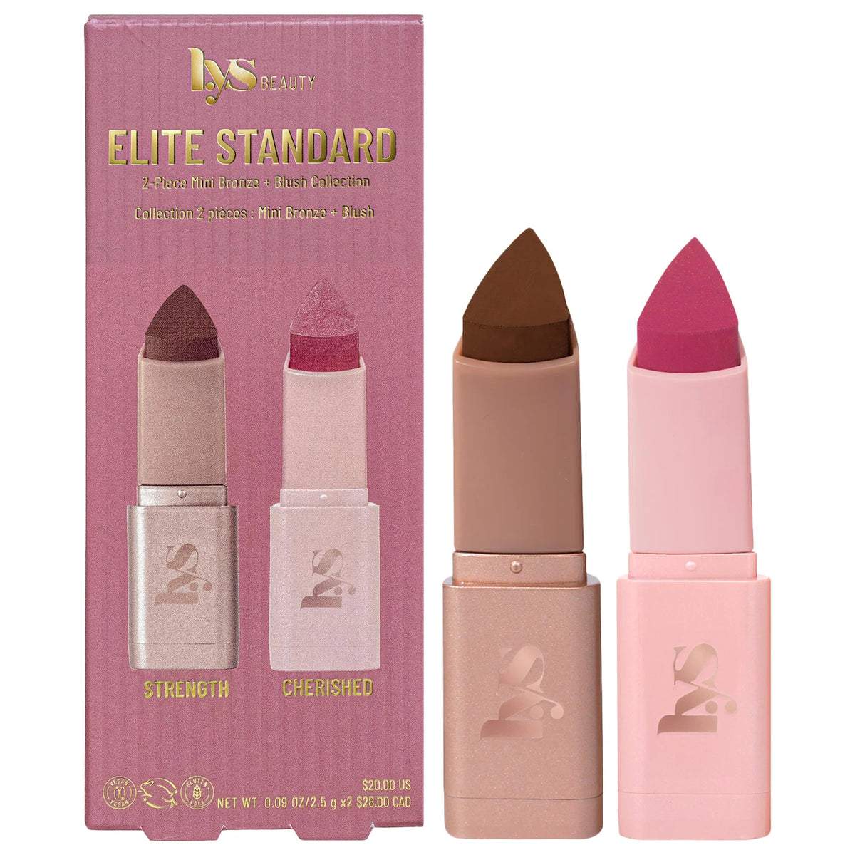 PREORDEN - Mini Elite Standard 2-piece Bronze + Blush Collection | LYS - 2 A 4 SEMANAS EN LLEGAR