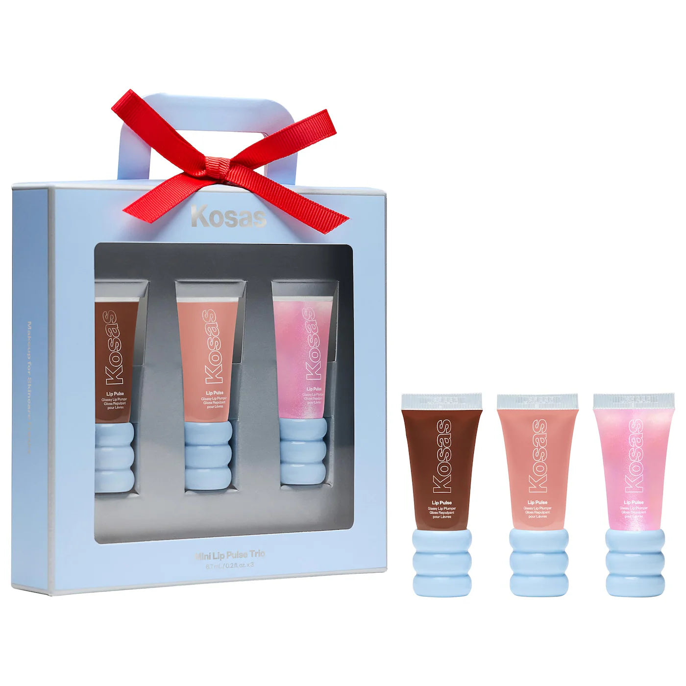 PREORDEN - Mini Lip Pulse Lip Plumper Gift Set | KOSAS - 2 A 4 SEMANAS EN LLEGAR