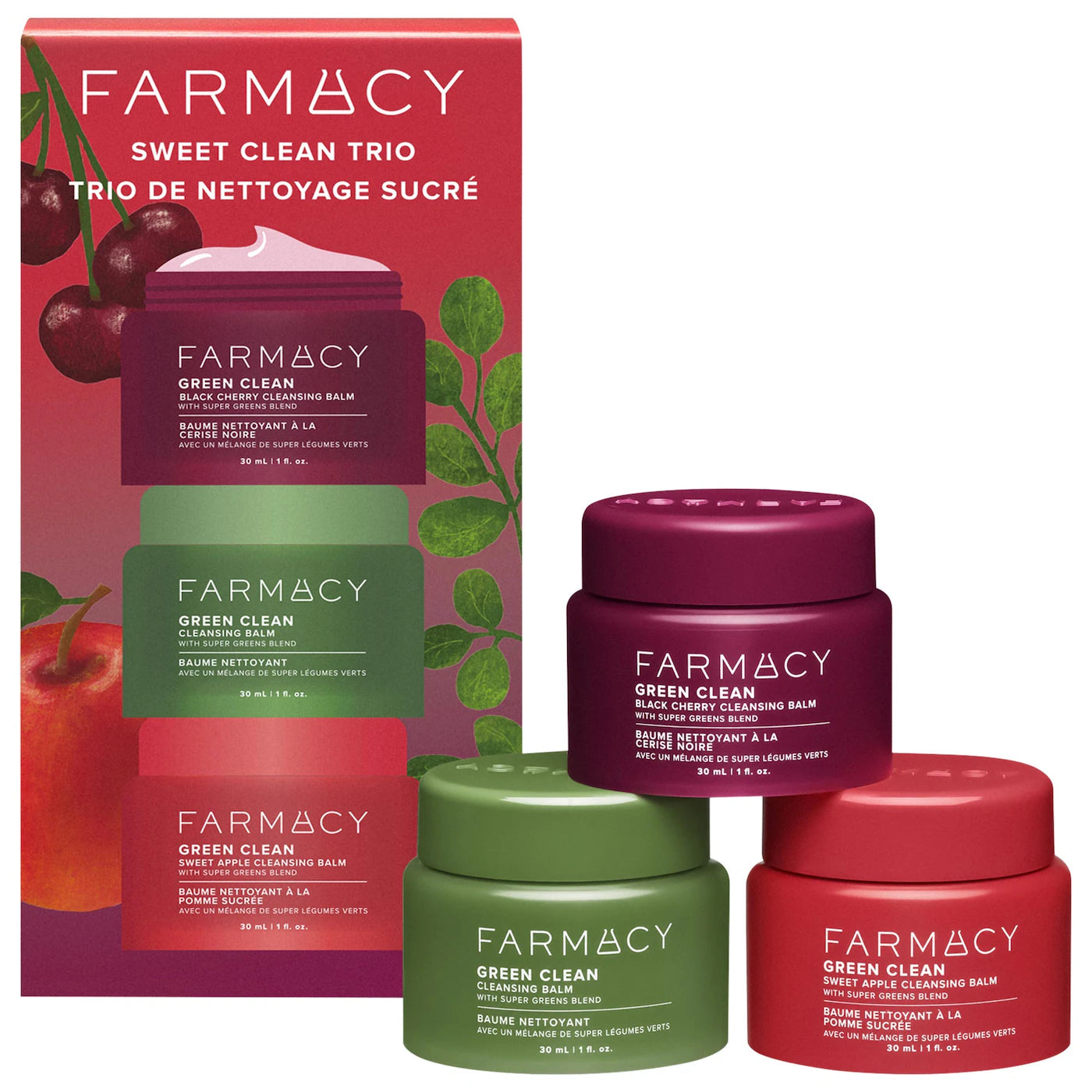 PREORDEN - Sweet Clean Trio Gift Set | FARMACY - 2 A 4 SEMANAS EN LLEGAR