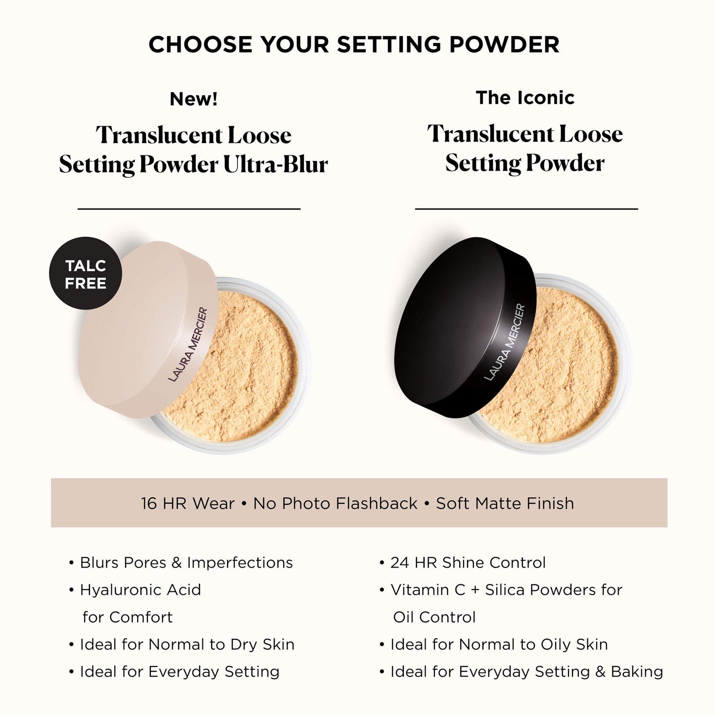 Ultra-Blur Talc-Free Translucent Loose Setting Powder - Laura Mercier