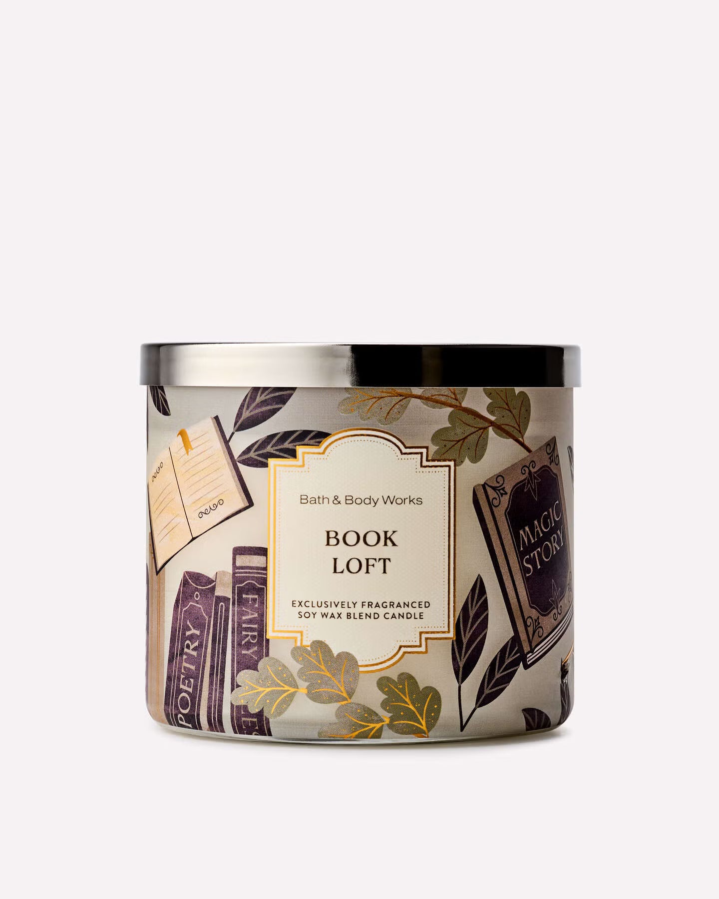 PREORDEN -Book Loft 3-Wick Candle- 2 A 4 SEMANAS EN LLEGAR