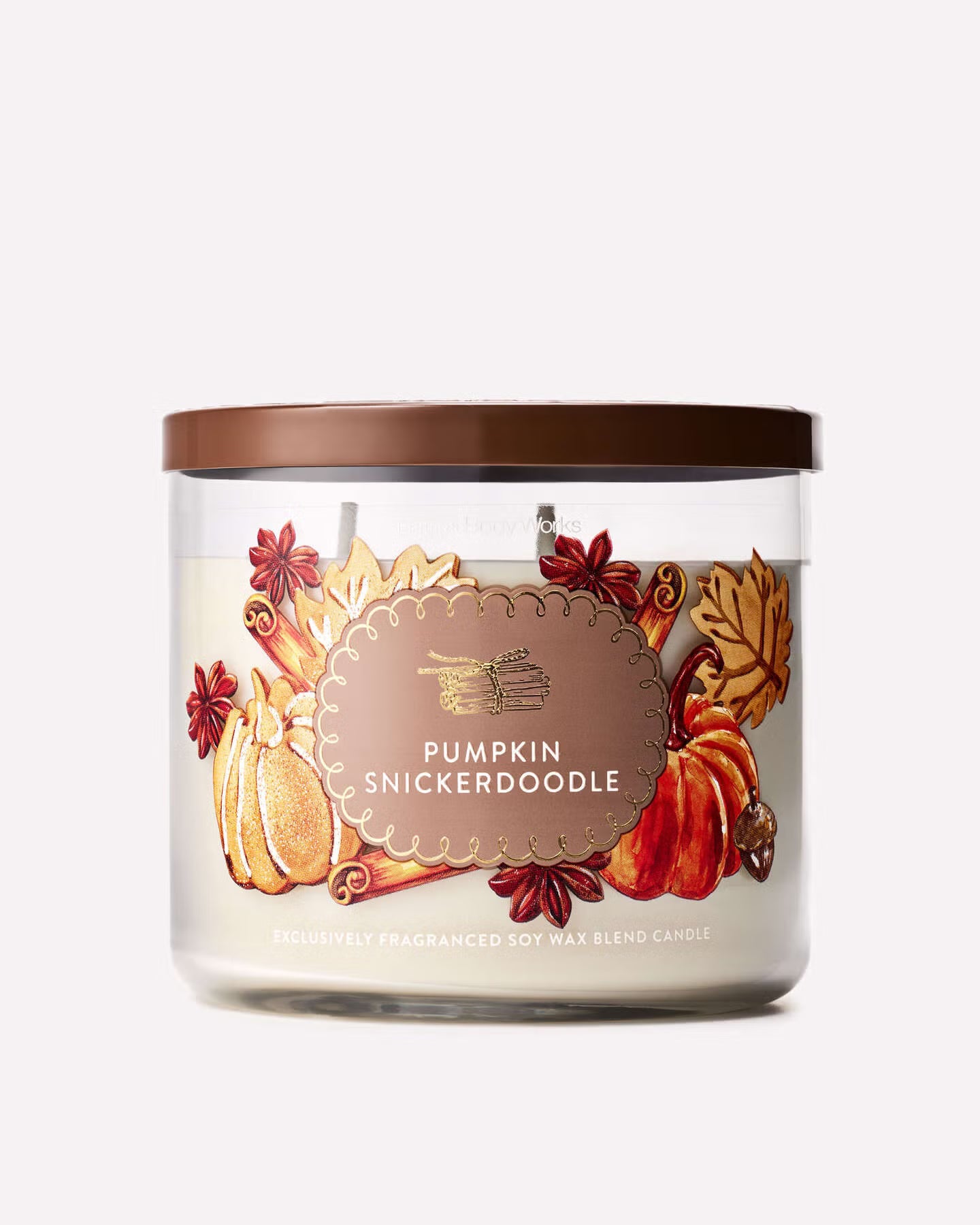 PREORDEN -Pumpkin Snickerdoodle 3 Wick Candle- 2 A 4 SEMANAS EN LLEGAR