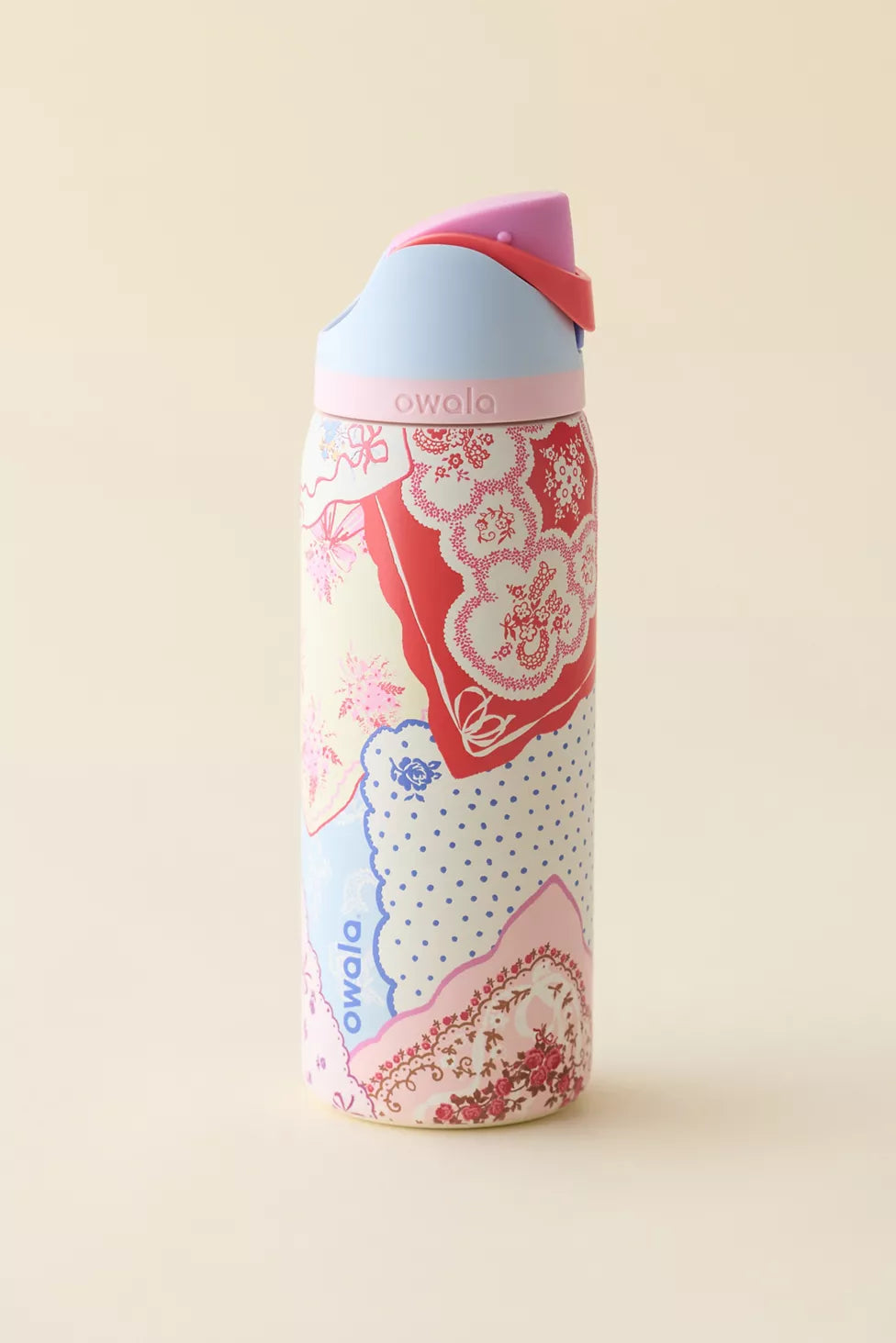 PREORDEN -Owala UO Exclusive Hankies Print FreeSip 32 oz Water Bottle - 2 A 4 SEMANAS EN LLEGAR