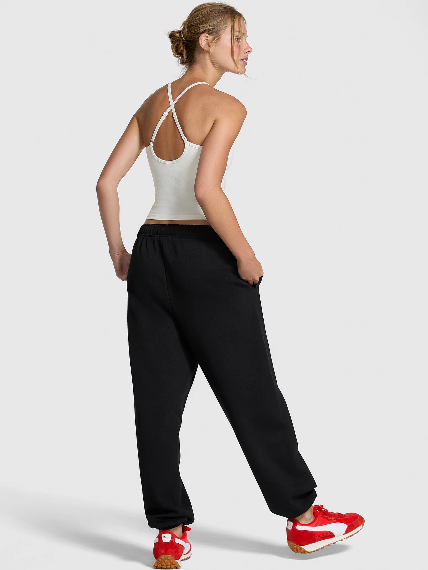 PINK Ivy Fleece Campus Sweatpants | PINK - NO CAMBIOS NI DEVOLUCIONES