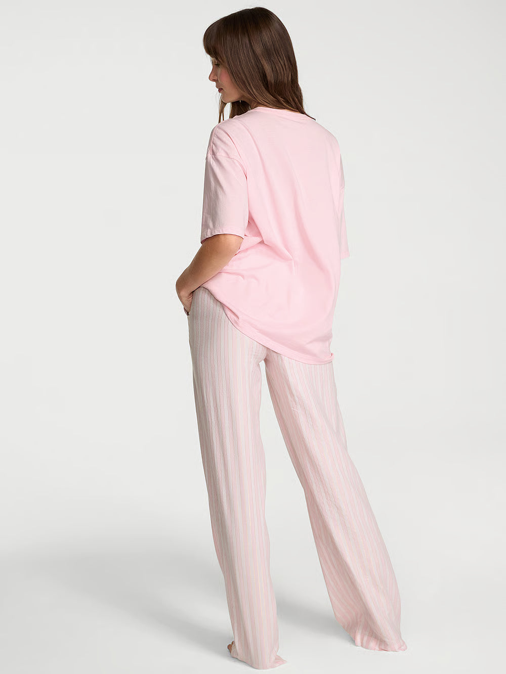 Short-Sleeve Long Tee-Jama Set  | VICTORIA´S SECRET-NO CAMBIOS NI DEVOLUCIONES